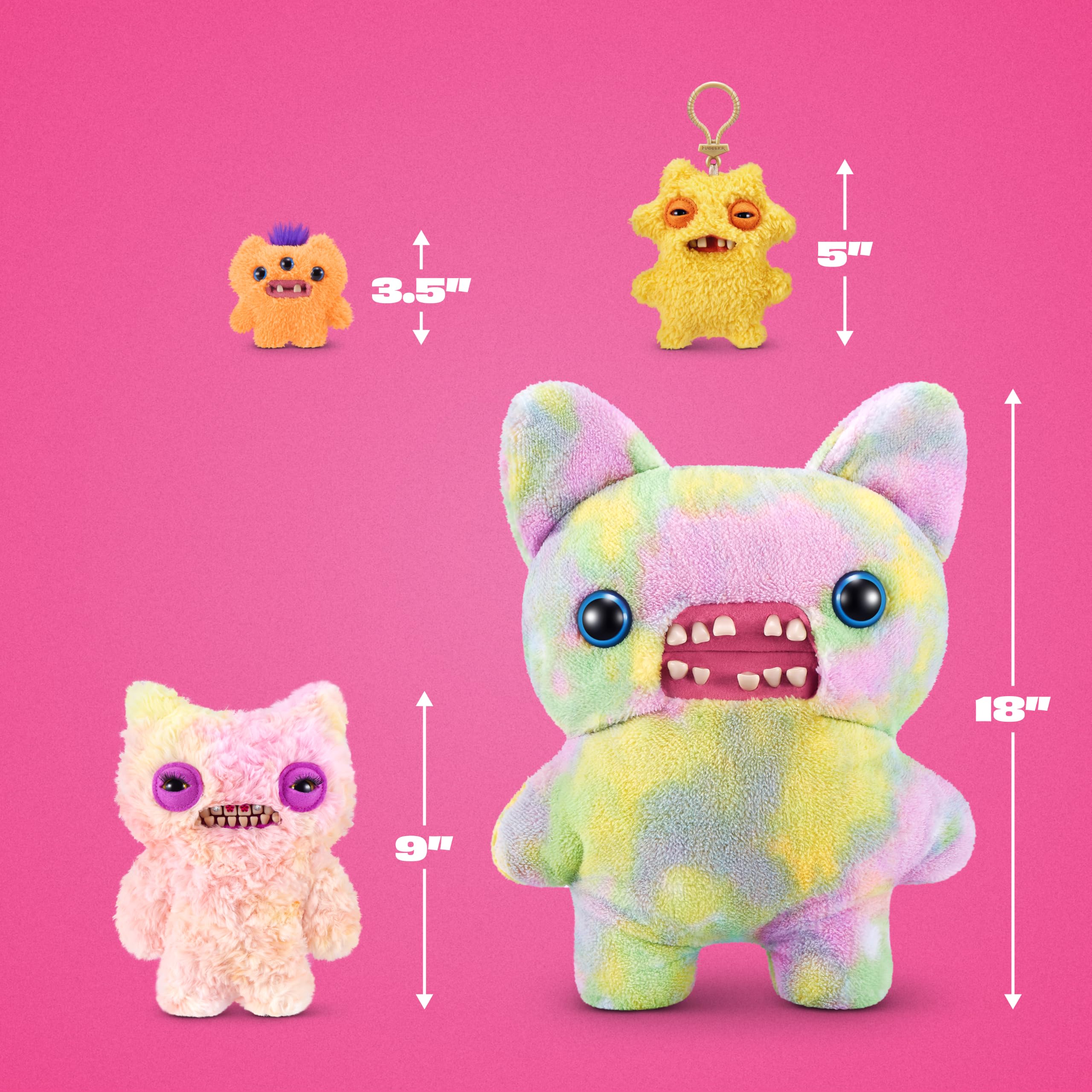 Fuggler Munch Munch Soft Doll - 9 Inch Collectible Plush with Human-Like Teeth | Polyester | Unisex Children 7