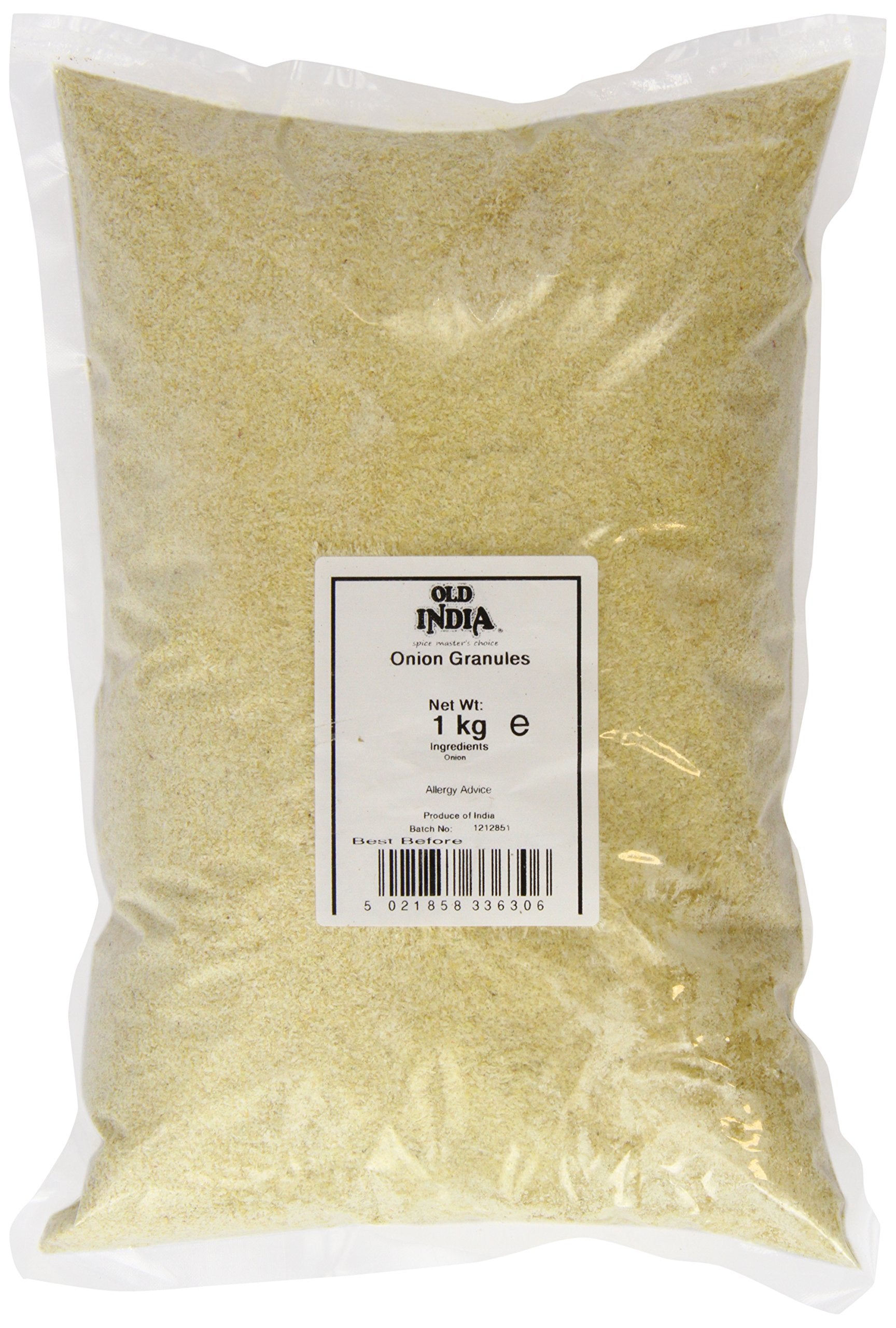 Old India Onion Granules - 1 kg Natural Seasoning | Additive & GMO Free