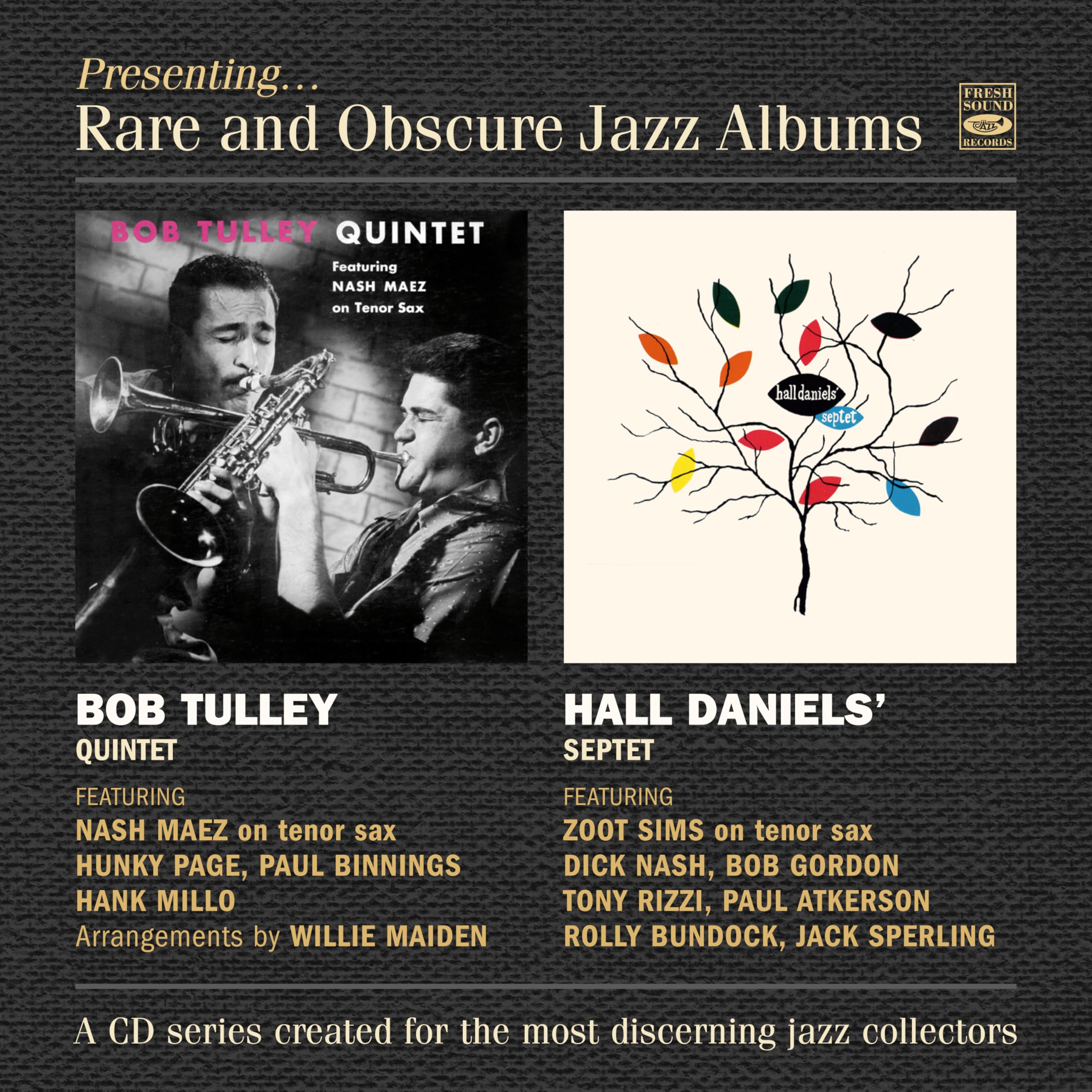 Hal Daniels Septet & Bob Tulley Quintet - Rare and Obscure Jazz Albums [Import audioCD] 1