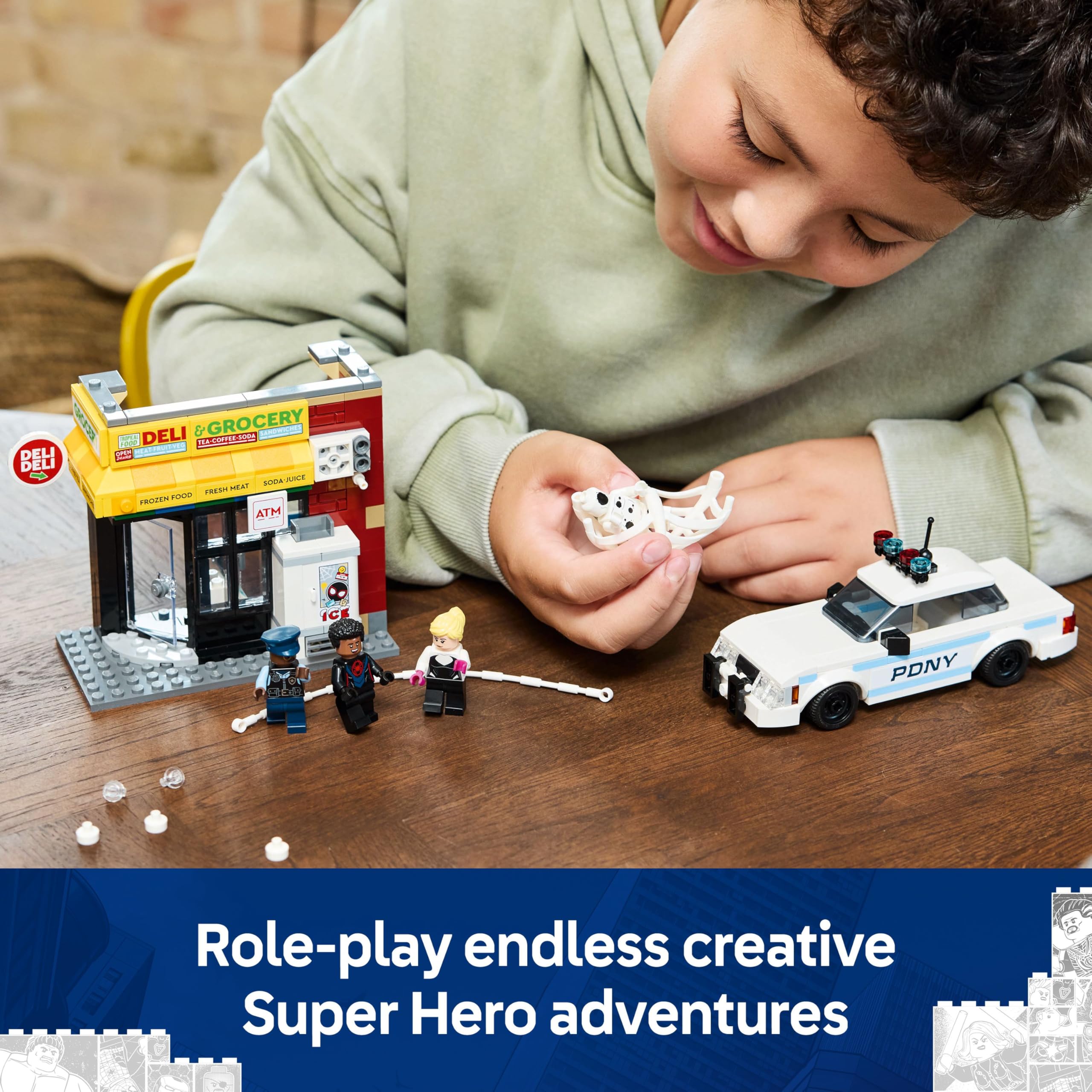 LEGO Marvel Spider-Verse: Miles Morales vs. The Spot Building Set 76311 | Ages 9+ 6
