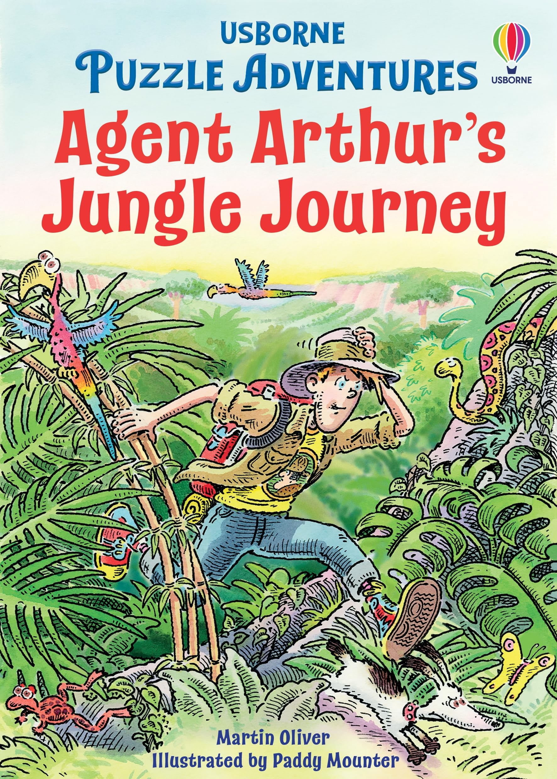 Usborne Agent Arthur's Jungle Journey - Puzzle Adventure Book | Ages 7-11 | 48 Pages 1
