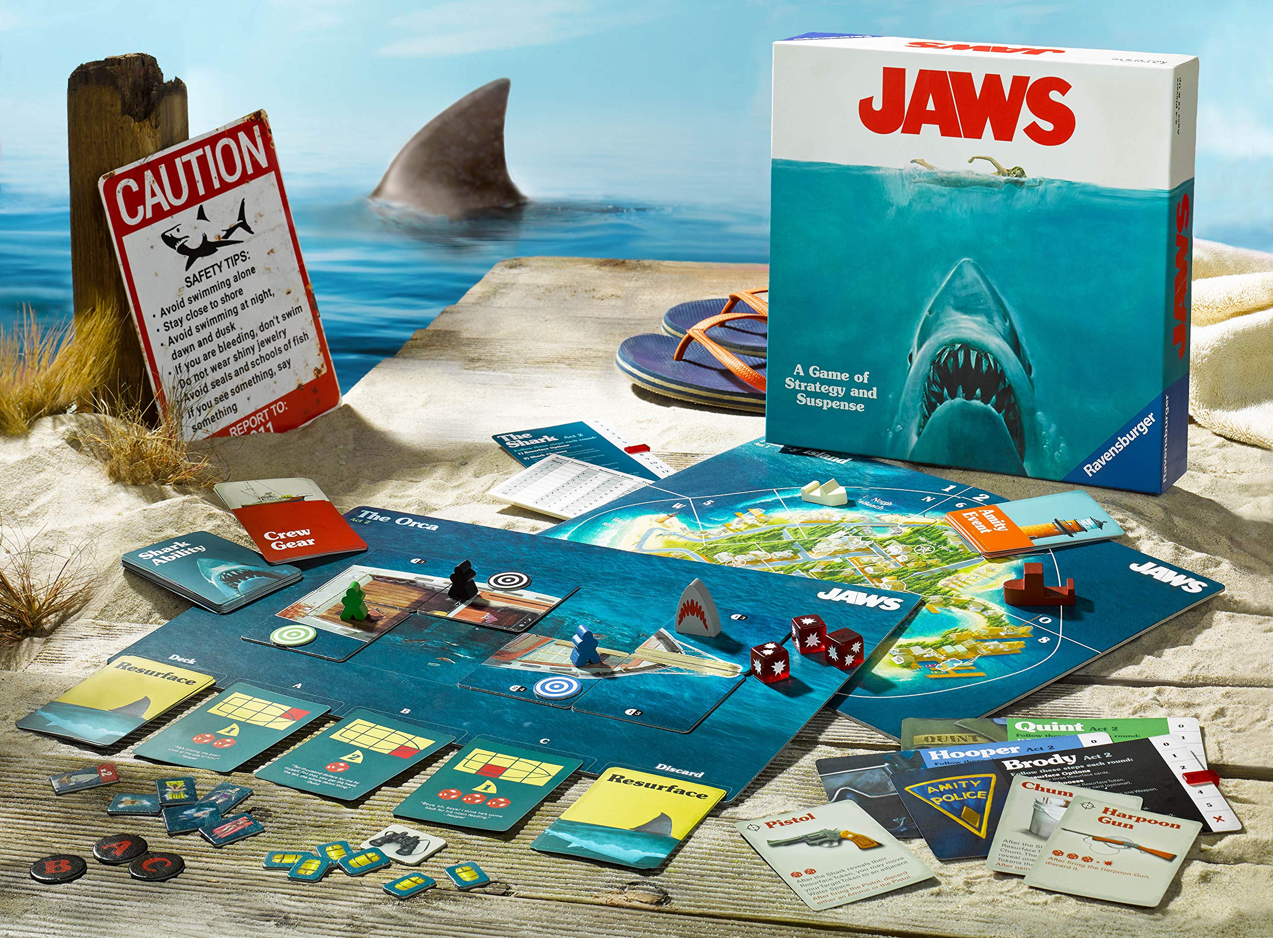 Ravensburger Jaws Strategy Board Game | 2-4 Players | Ages 12+ | 60 Min Playtime 2