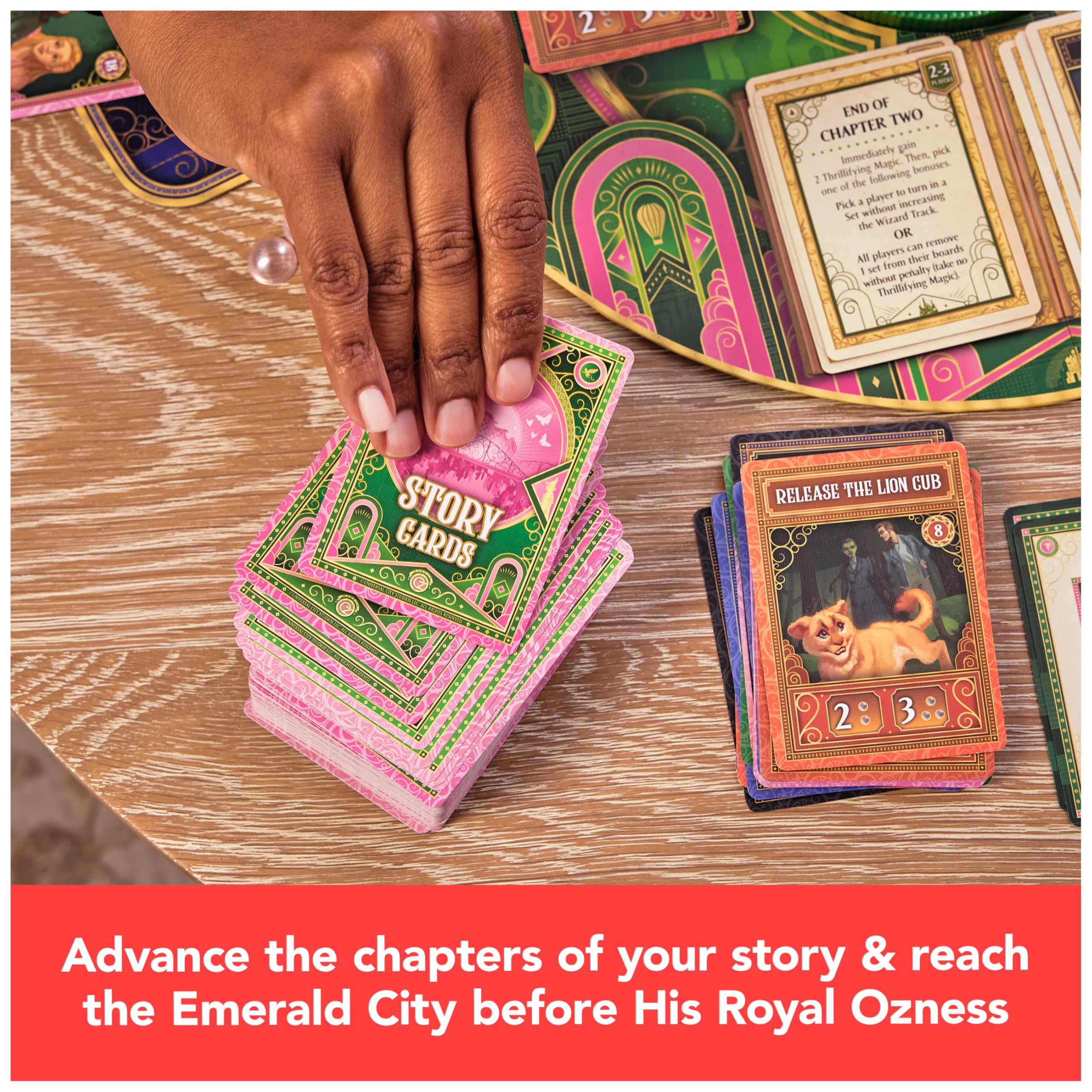 Spin Master Games Wicked: The Game Family Strategy Board Game | 2-4 Players | Ages 10+ 5