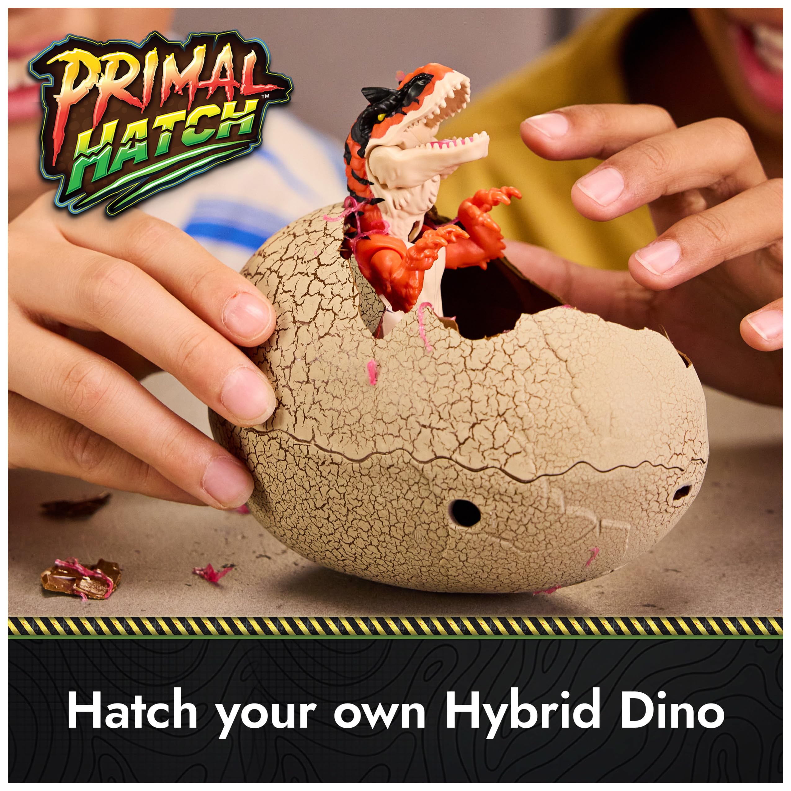 Primal Hatch HybridHatchers BP Dinosaur Action Figure | 3.5 inches | Multicolor 2