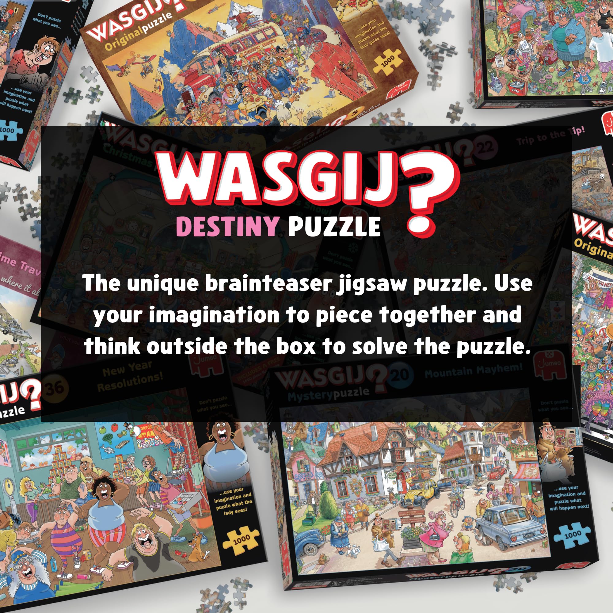 Wasgij Destiny 28: Dad Cave - 1000 Piece Puzzle for Adults 13