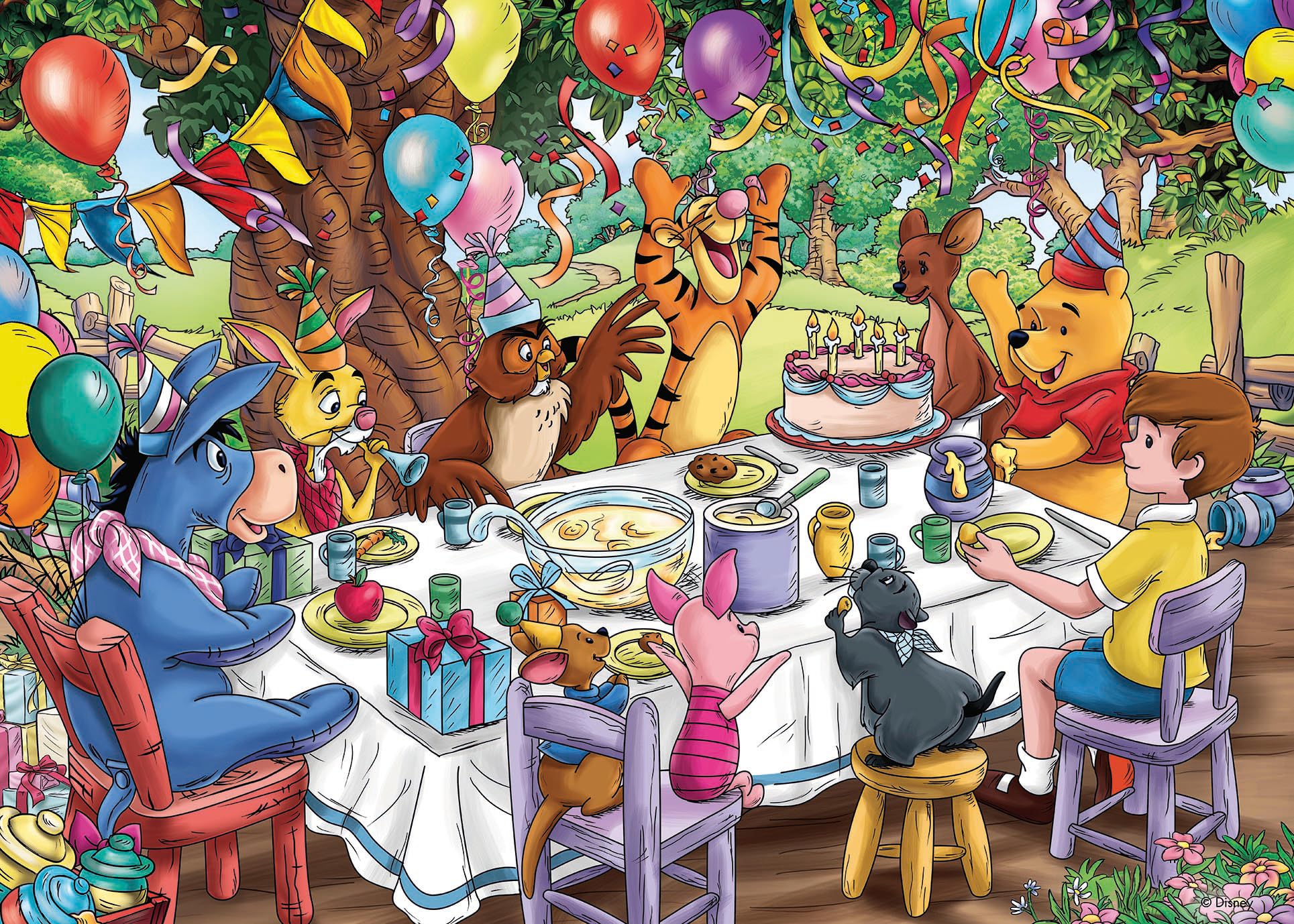 Ravensburger Disney Collector's Edition Winnie the Pooh Gifts Jigsaw Puzzle - 1000 Piece