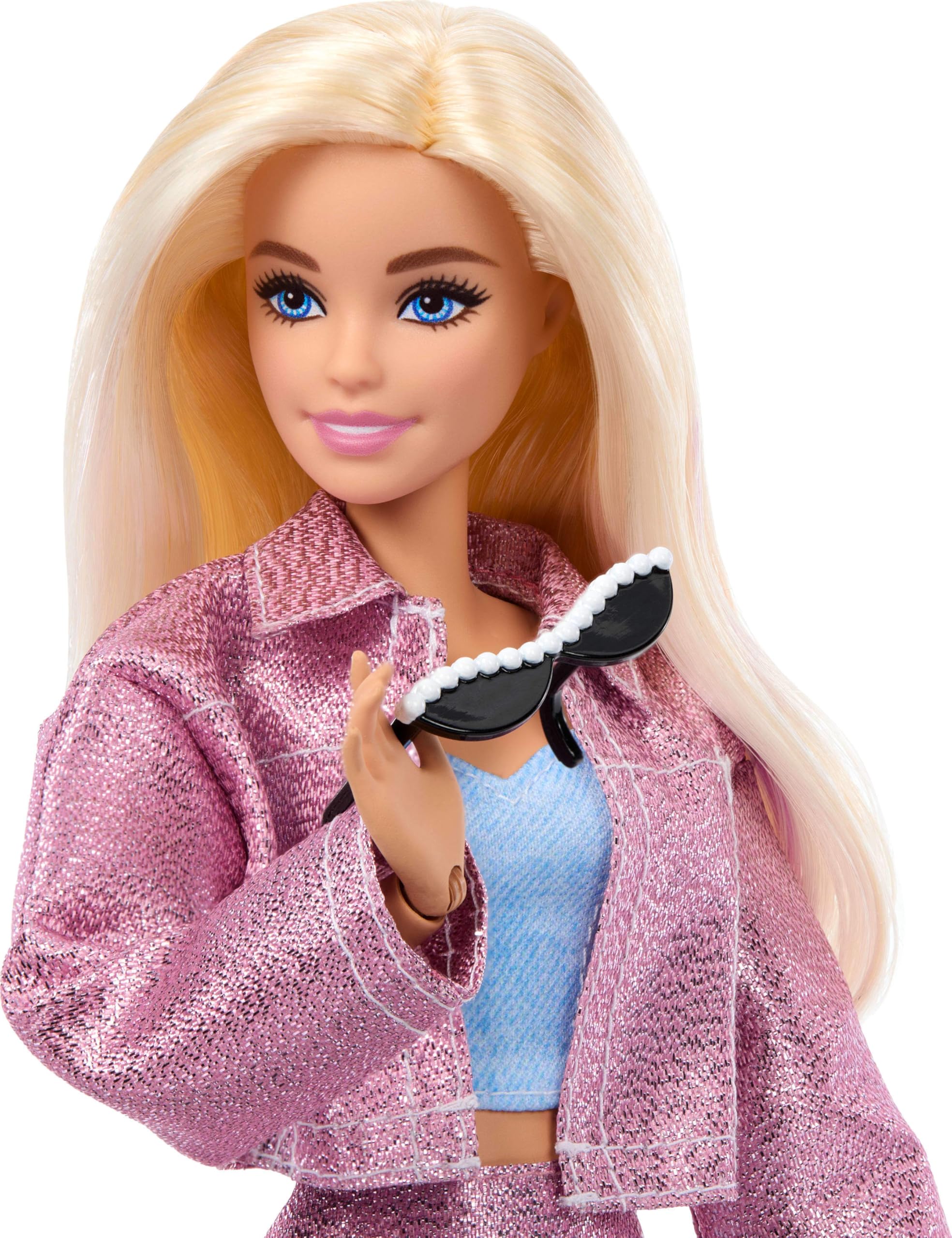 Barbie Deluxe Style Doll - Color Change Hair, 4 Fashions, Interchangeable Hands | JNC61 2
