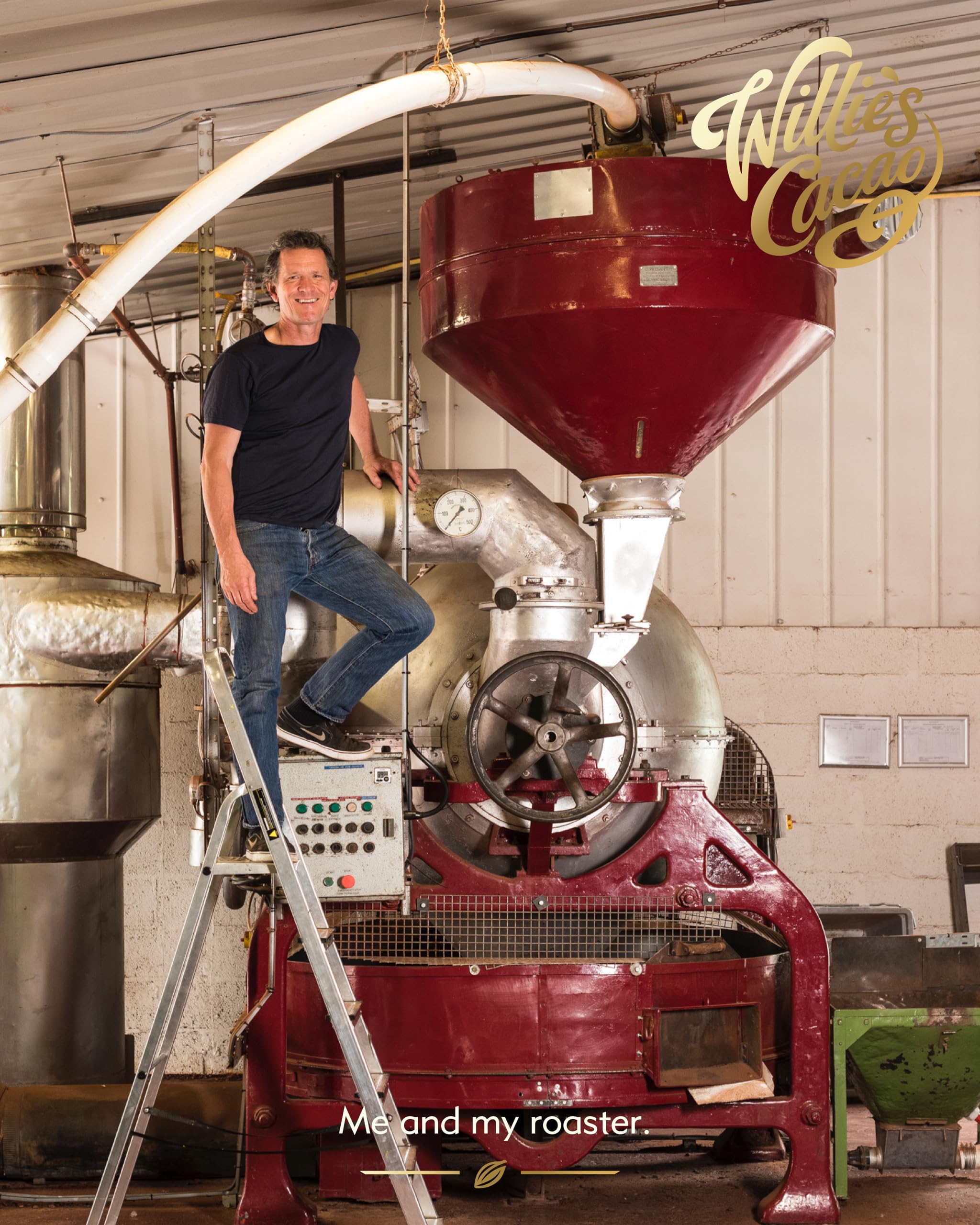 Willie's Cacao - 100% Cocoa with Pistachio & Date - No Added Sugar Chocolate Bar 4