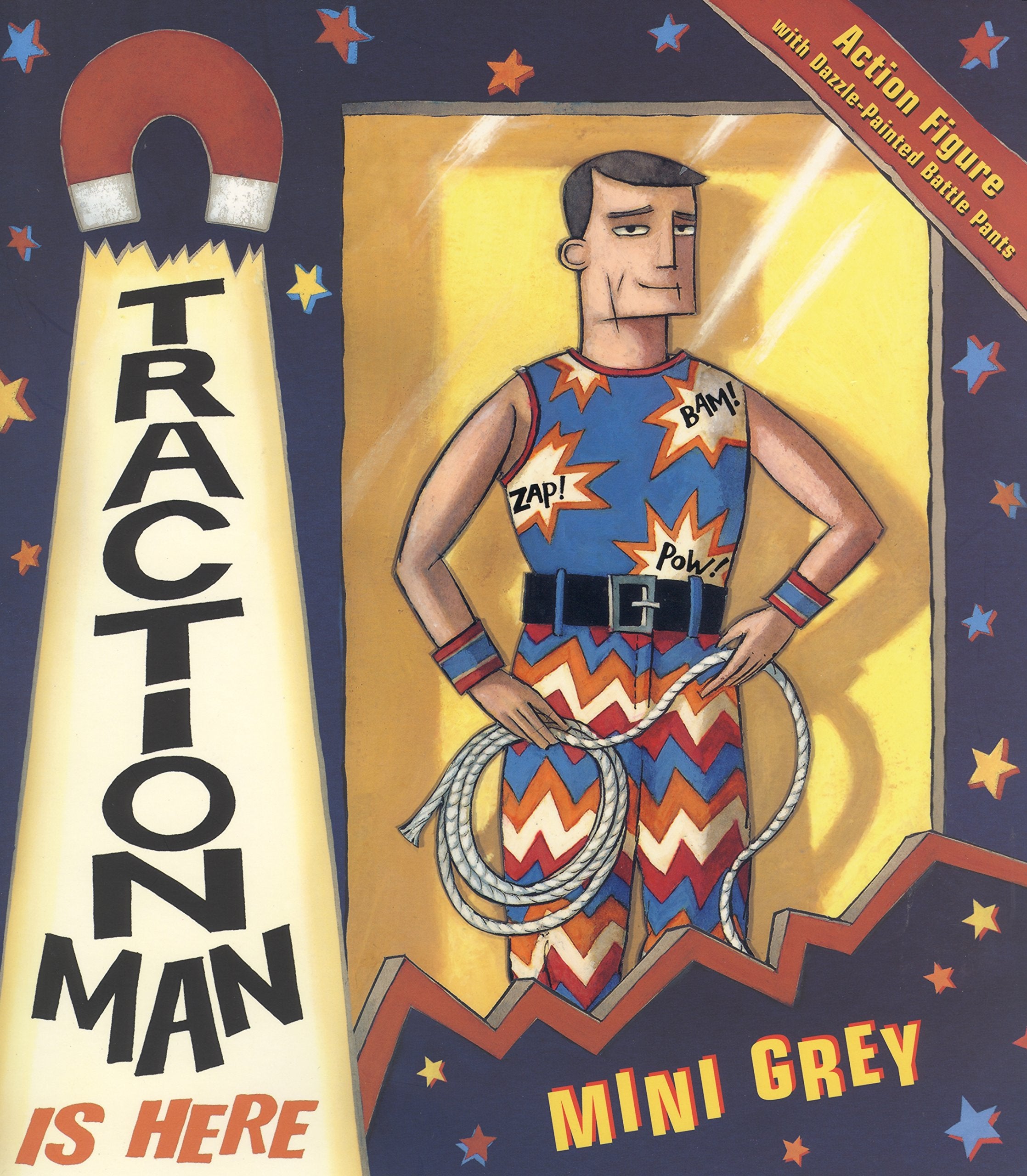 Red Fox Picture Books Traction Man Is Here (Traction Man, 1) Paperback | Ages 5-7