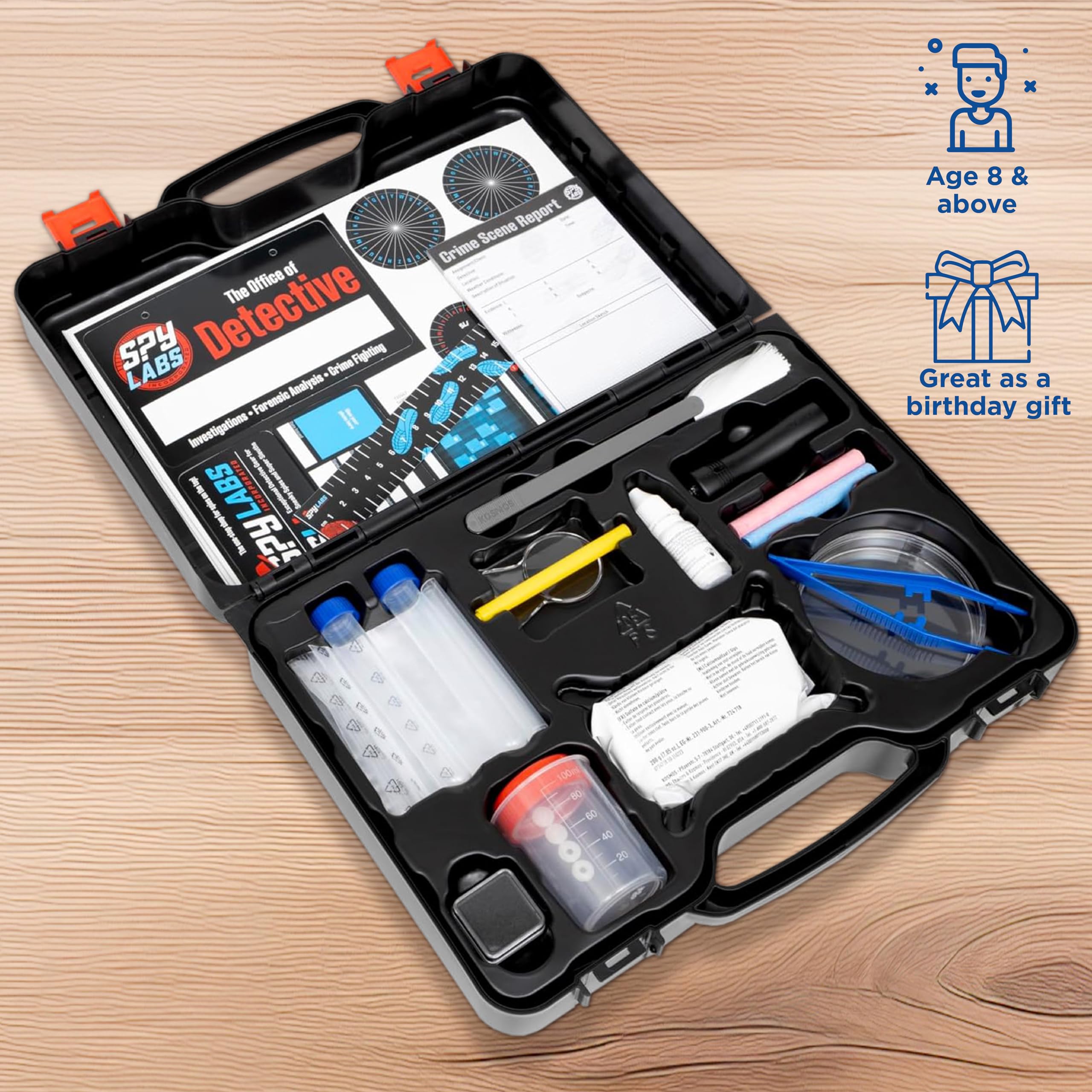 Spy Labs Master Detective Toolkit V2 - Forensic Science Kit for Ages 8+ 6