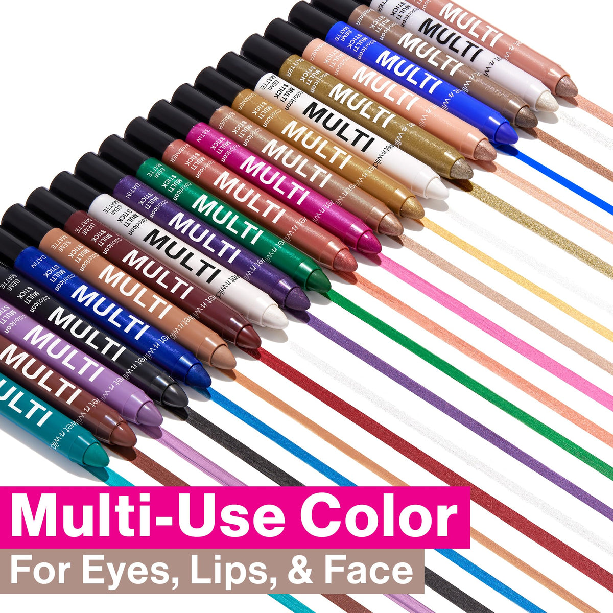 Wet n Wild Color Icon 3-in-1 Multi-Stick for Eyes, Cheeks and Lips - Brown Sugar, 3.2 g