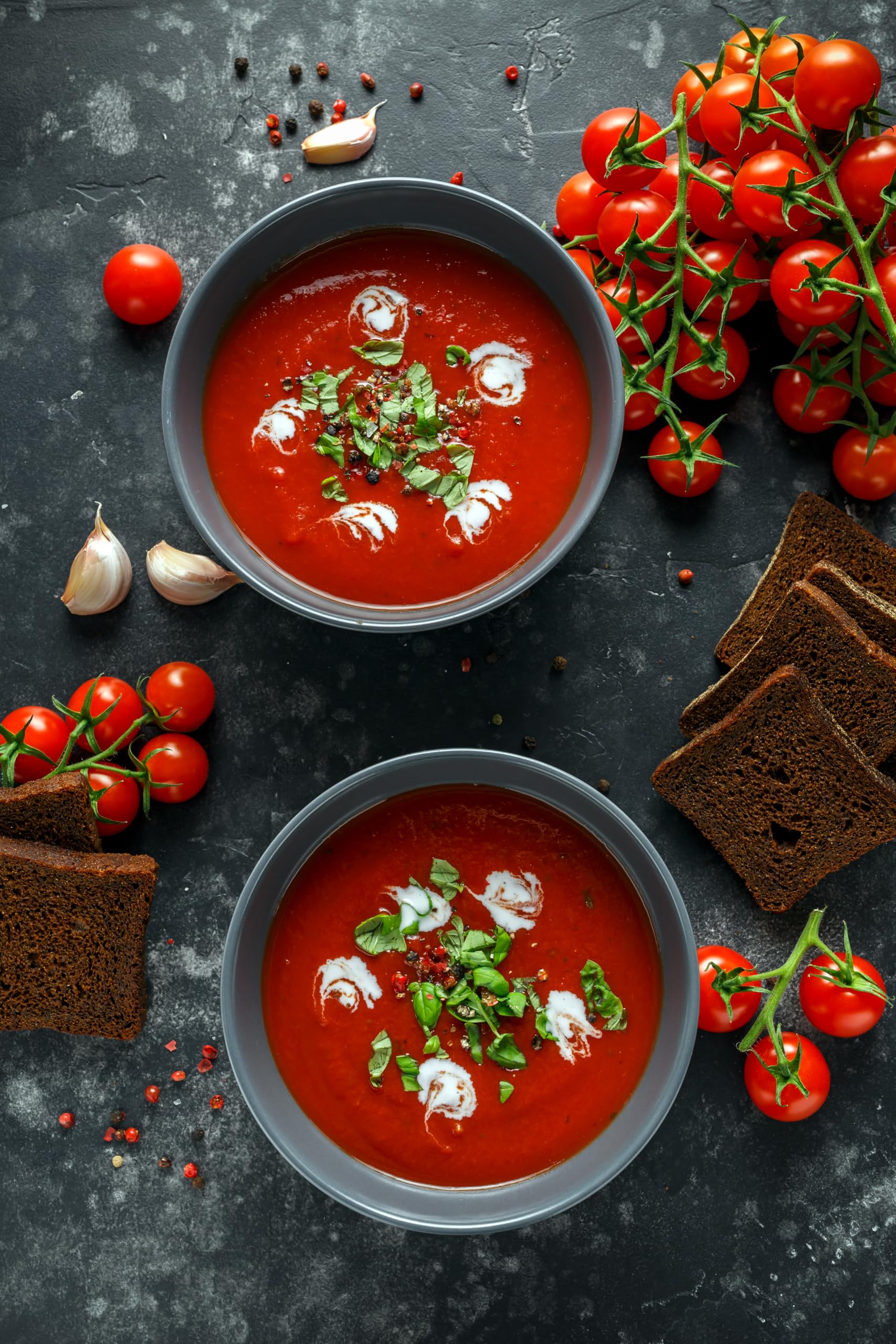 HEINZ Tomato & Chilli Cup Soup, 90g (4 x 22.5g) - Instant Dry Soup Mix