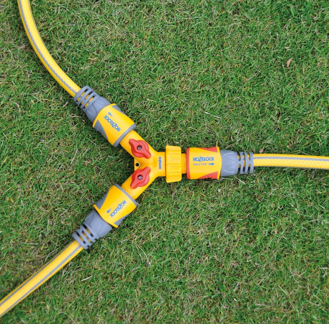 Hozelock Dual Tap Connector for Garden Hoses (HZ22560000)