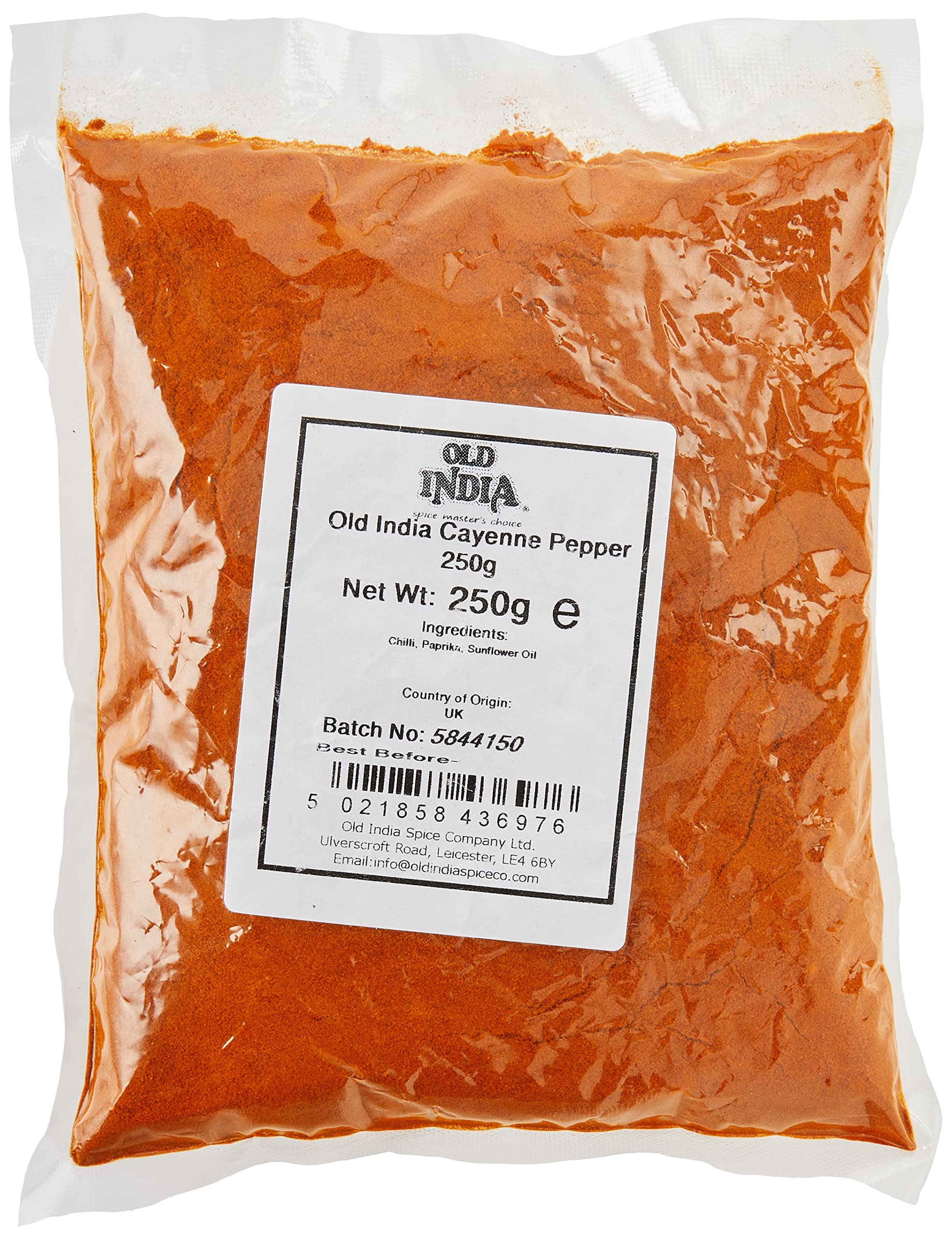 Old India Cayenne Pepper Powder - 100% Natural | 250g Heat Sealed Bag 1