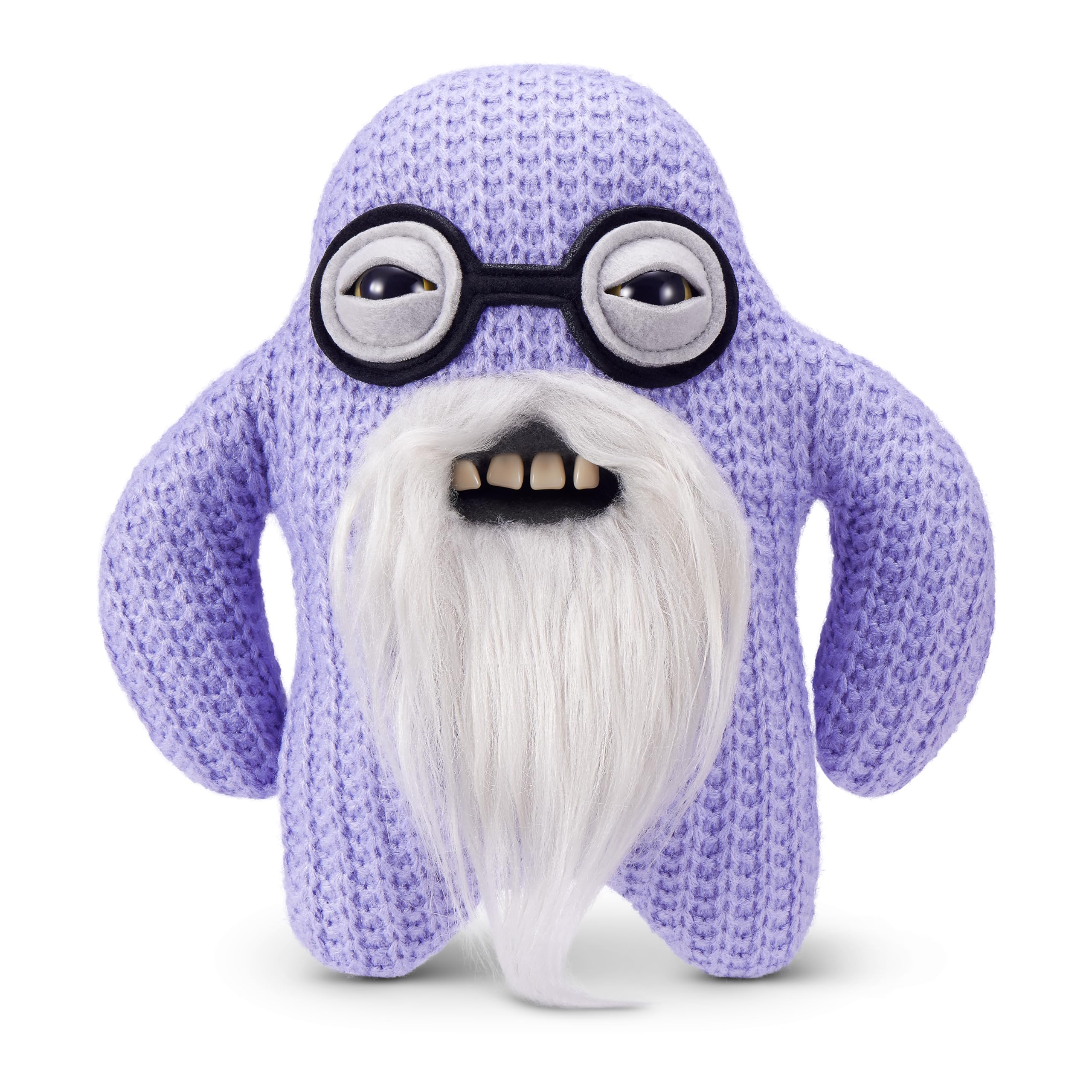 Fuggler Old Fogies Mr Needles Plush Toy - 9 Inch | Human-Like Teeth | Polyester 1