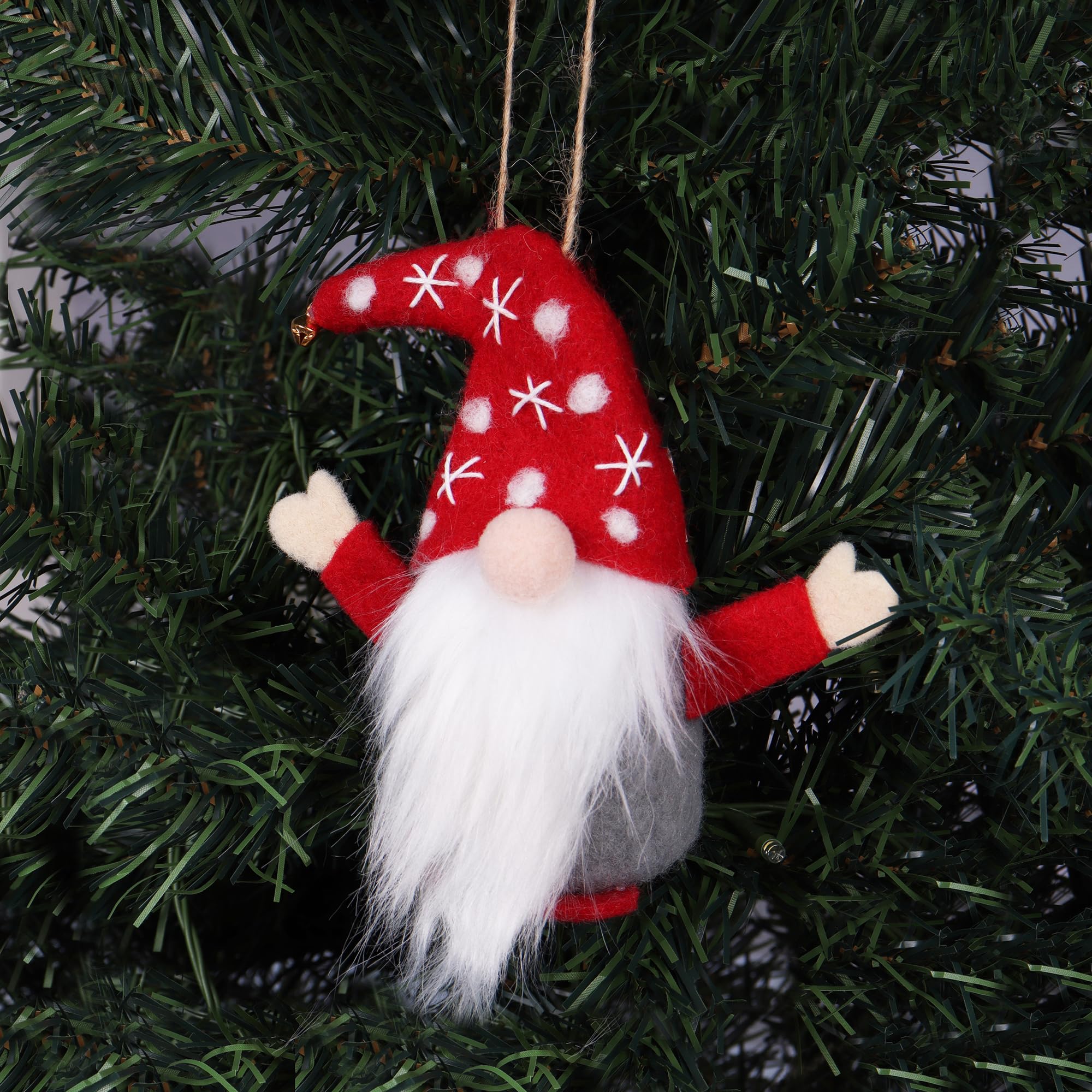 Trimits Needle Felting Craft Kit - Gonk Christmas Design with Wool, Needle & Instructions 5