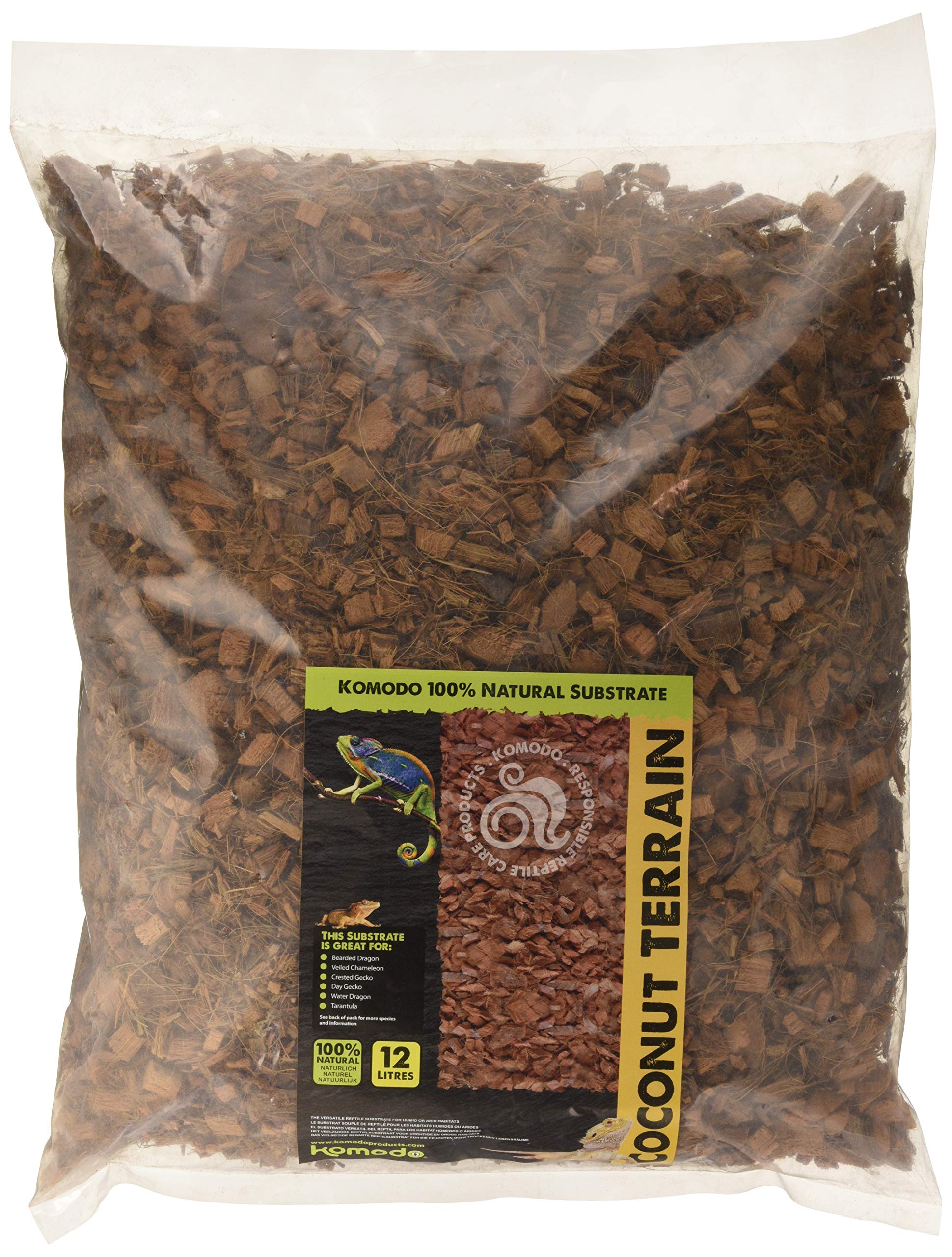 Komodo Coconut Terrain Substrate - 100% Organic | 12 Litre | pH Neutral