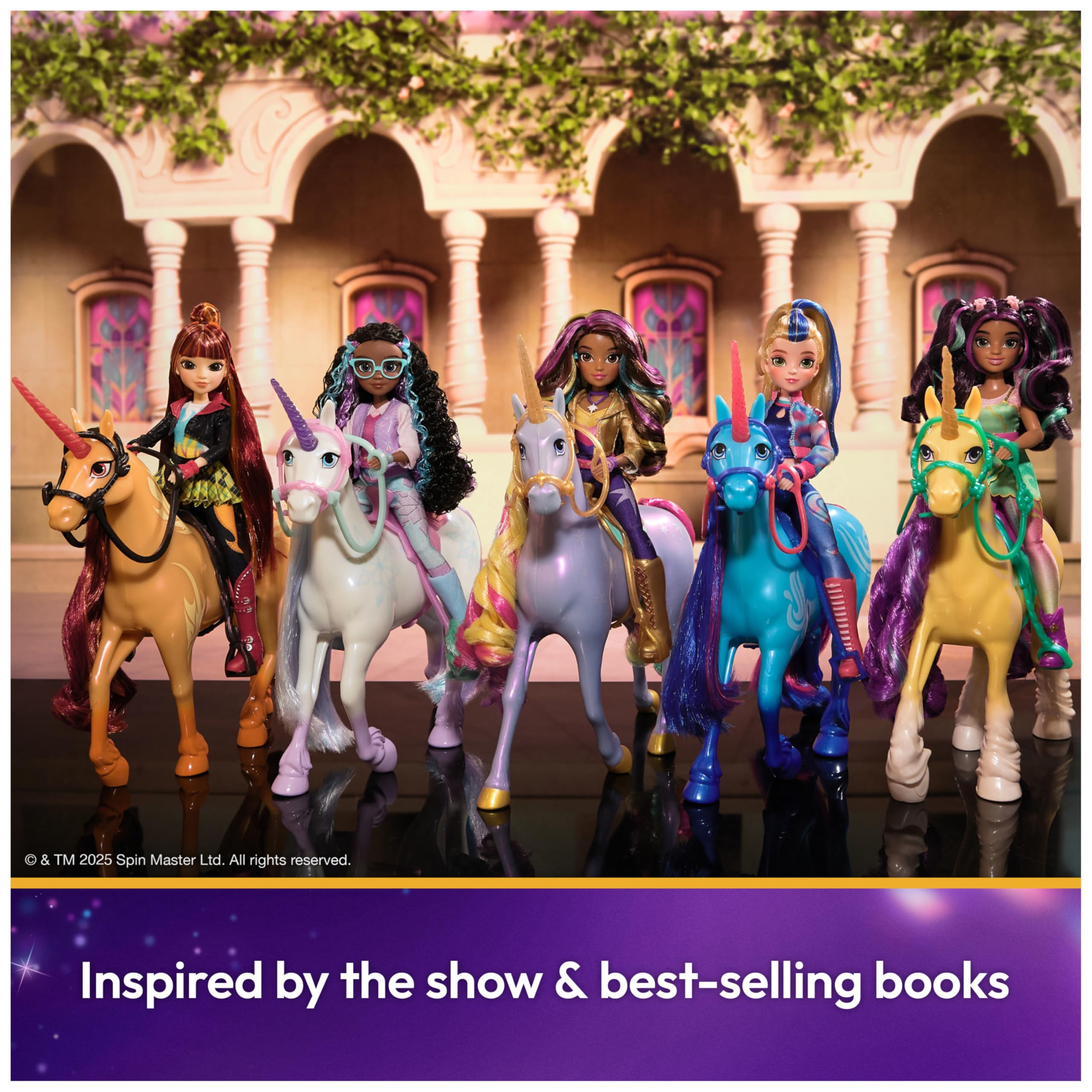 Unicorn Academy Valentina Doll - 24cm with Highlighted Hair & 5 Fashion Accessories 18