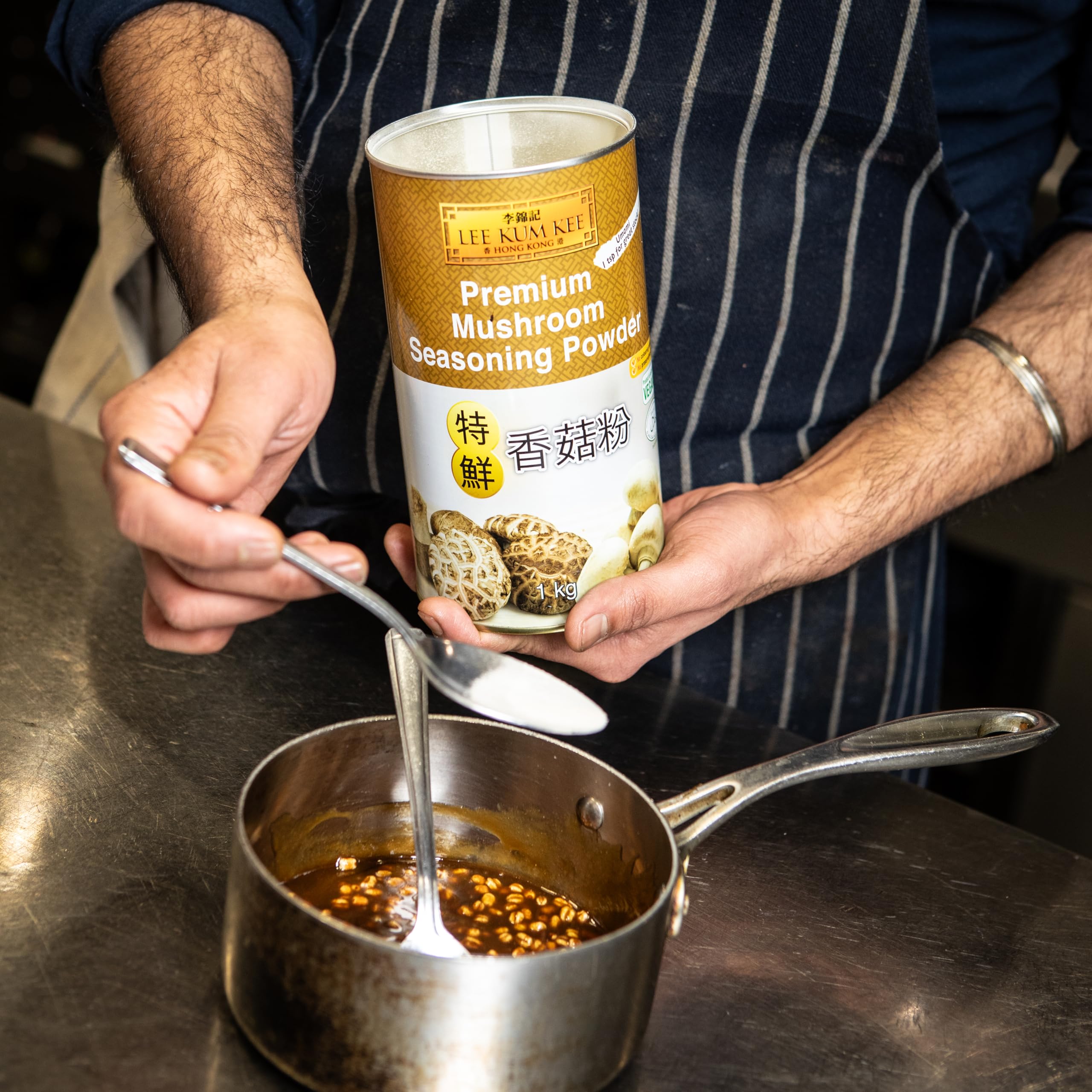 Lee Kum Kee Premium Mushroom Seasoning Powder - Umami Flavour, Vegan & Halal, 1 kg 16