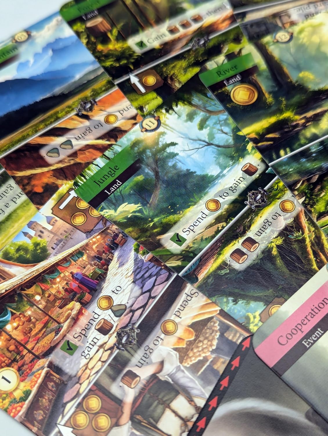 Fryx Games Kingdom Legacy Feudal Kingdom - Strategy Card Game for 1 Player 5