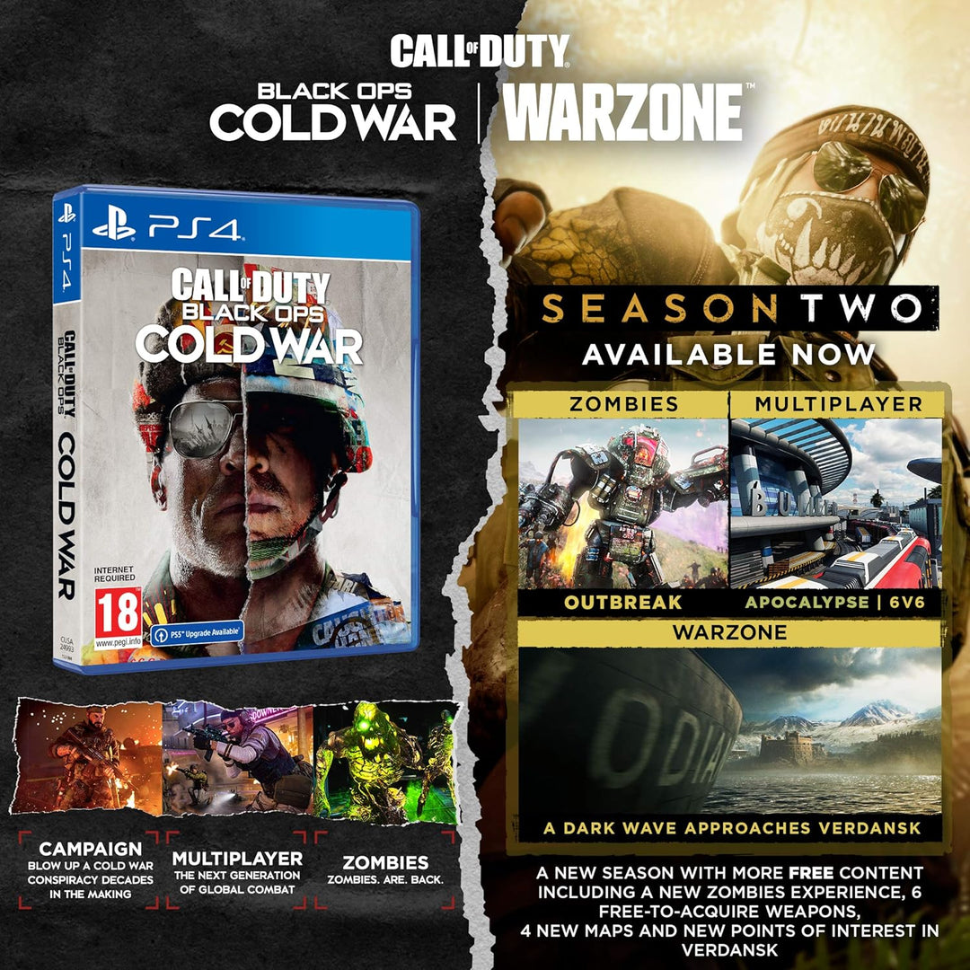 Call of Duty: Black Ops Cold War - PlayStation 4 Standard Edition (2020)