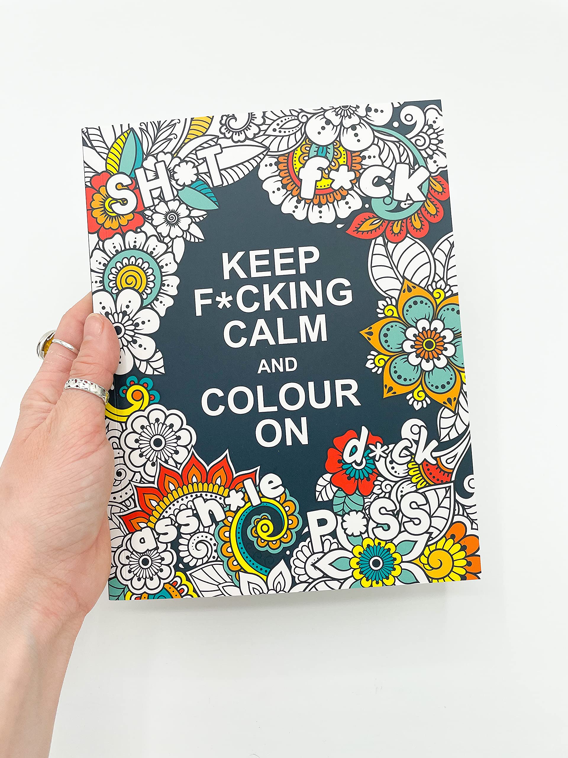Summersdale Keep F*cking Calm and Colour On - Adult Humour Colouring Book | Paperback | 96 Pages