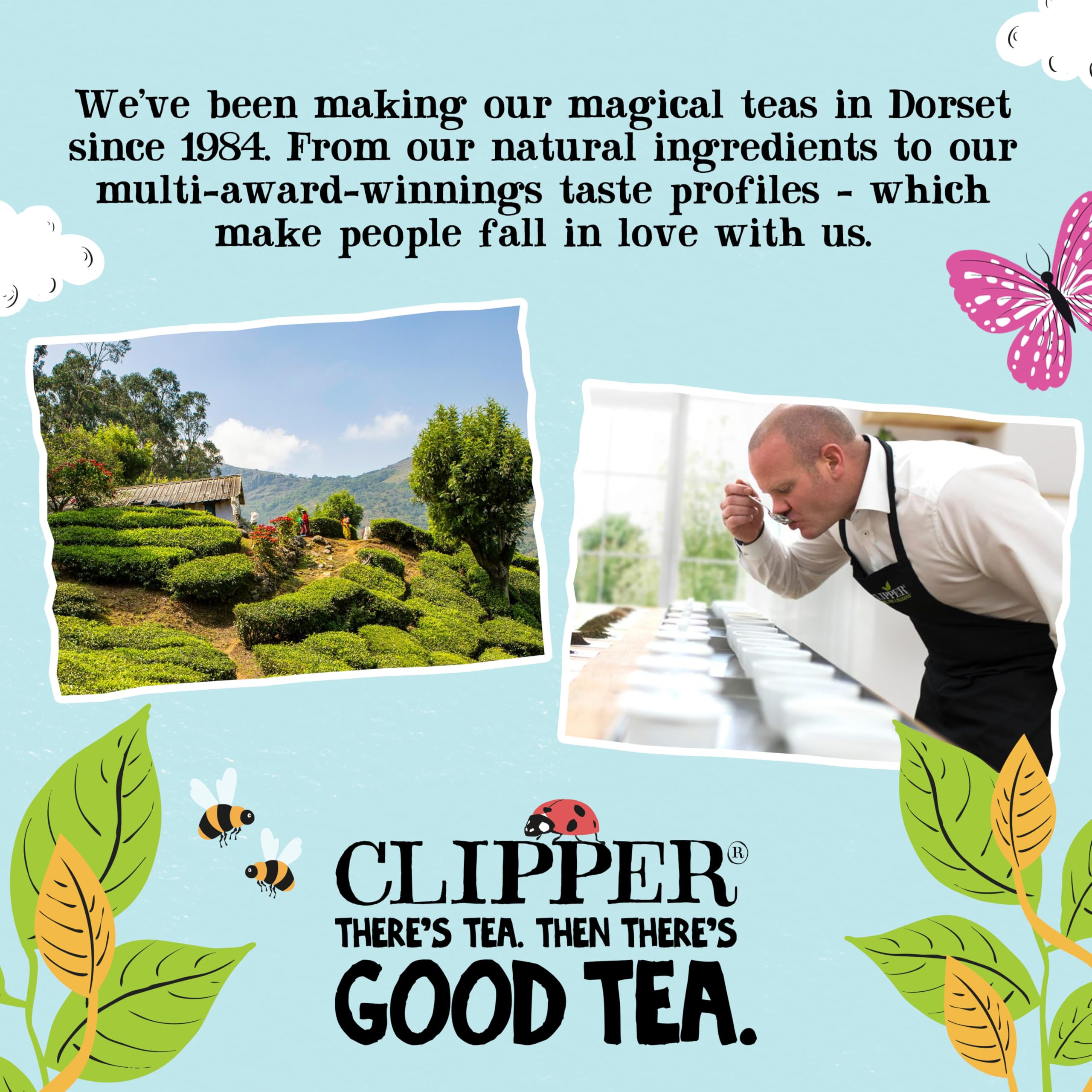 Clipper Natural, Fair & Delicious Organic Lemon Green Tea Teabags, 50 Count 8