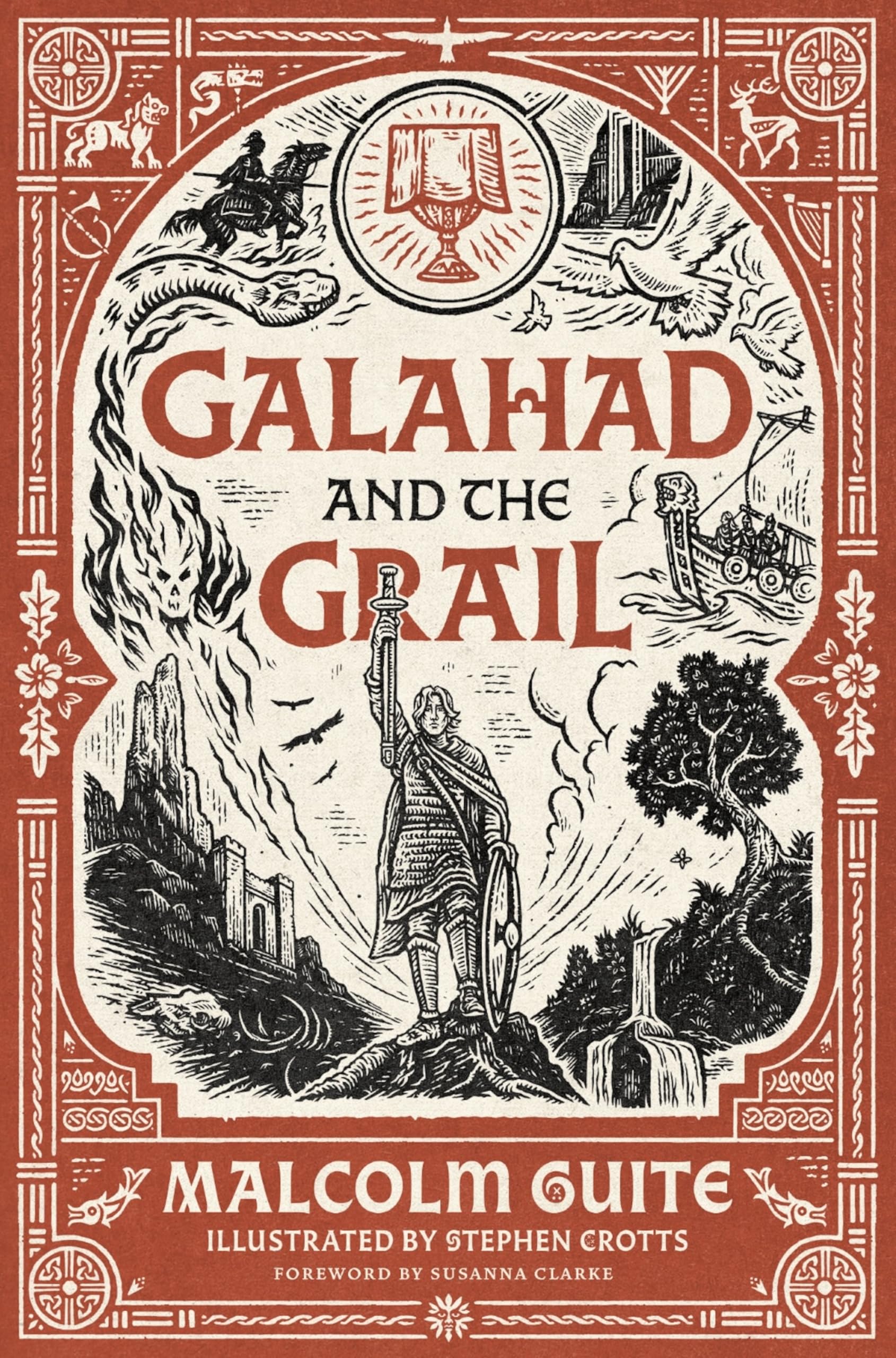 Malcolm Guite Galahad and the Grail (Merlin's Isle: An Arthuriad) - Hardcover 1