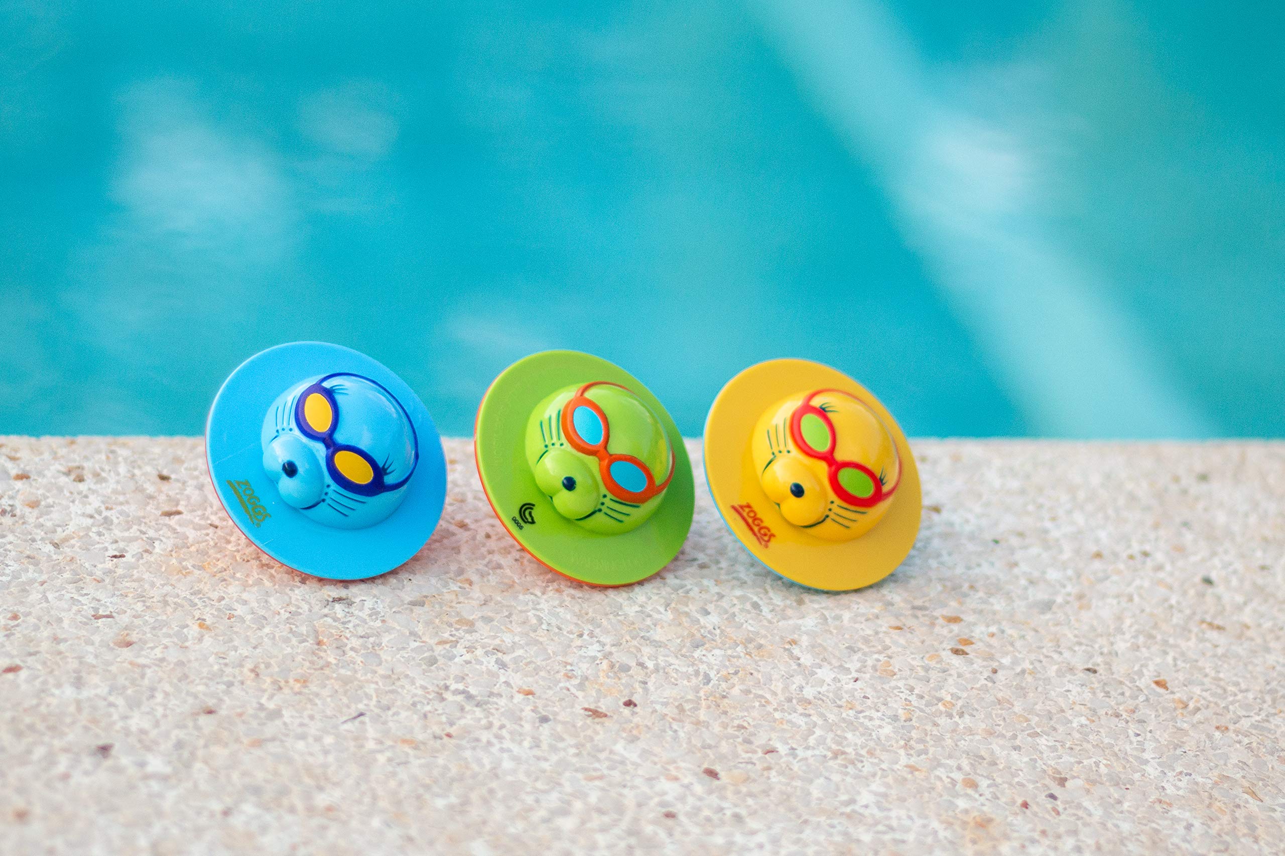 Zoggs Seal Flips Kids Swimming Pool Toys, Brightly-Coloured, Floating Pool 4