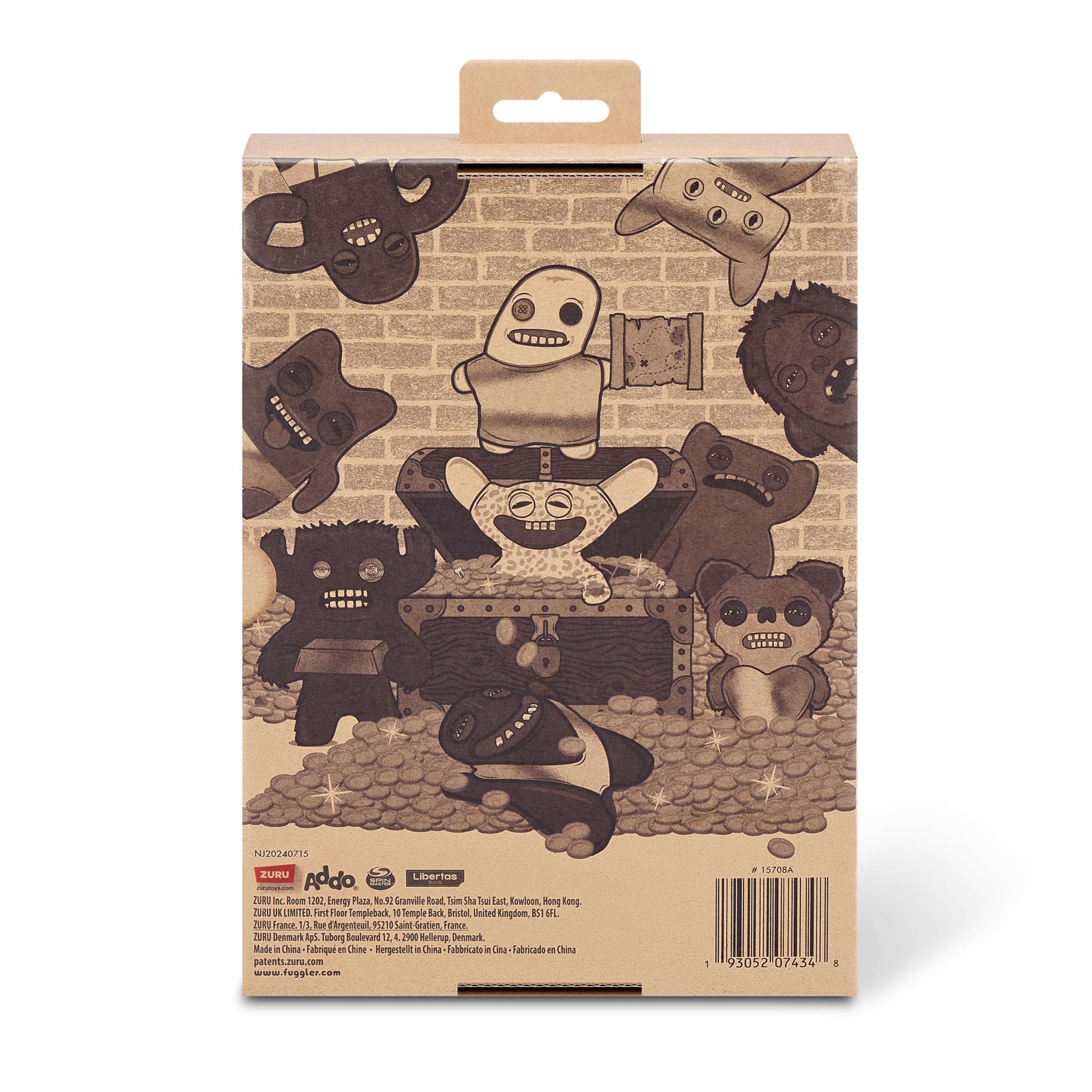 Fuggler Gold Fuggs by ZURU - Funny Ugly Monster Plush Collectible Toy 16