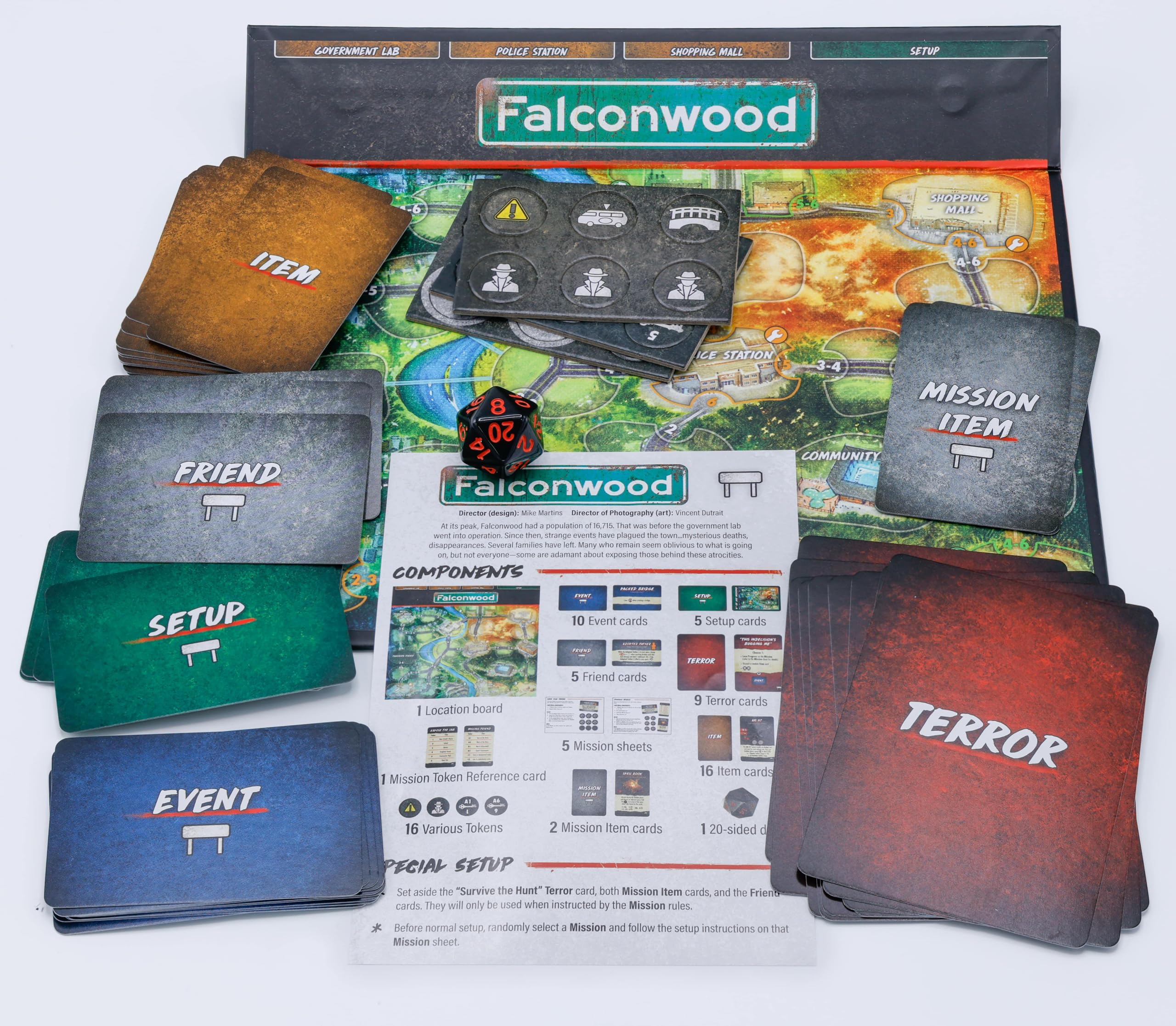 Van Ryder Games Final Girl: The Falconwood Files Horror Board Game Expansion | Solo Play | 20 Min 5