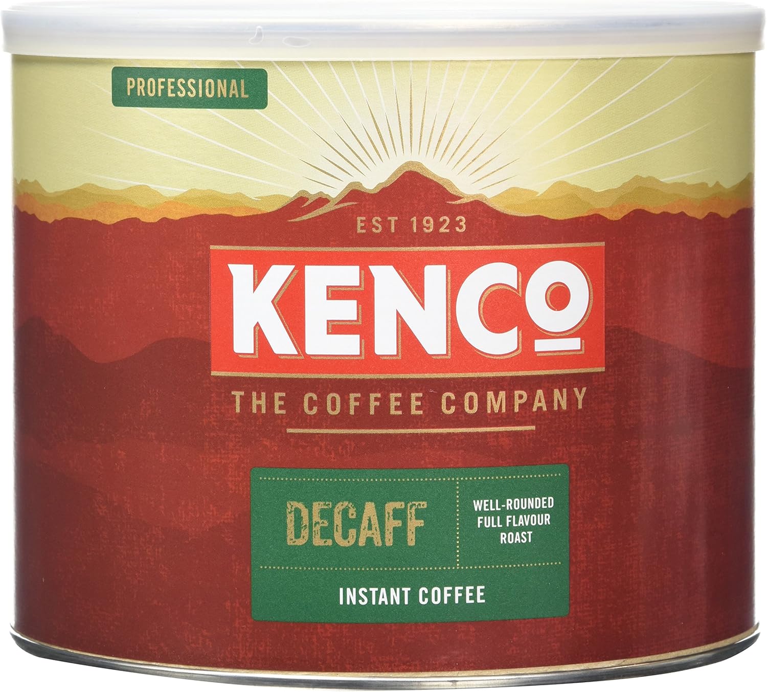 Kenco Decaf Instant Coffee 500g - Medium Roast Arabica Beans