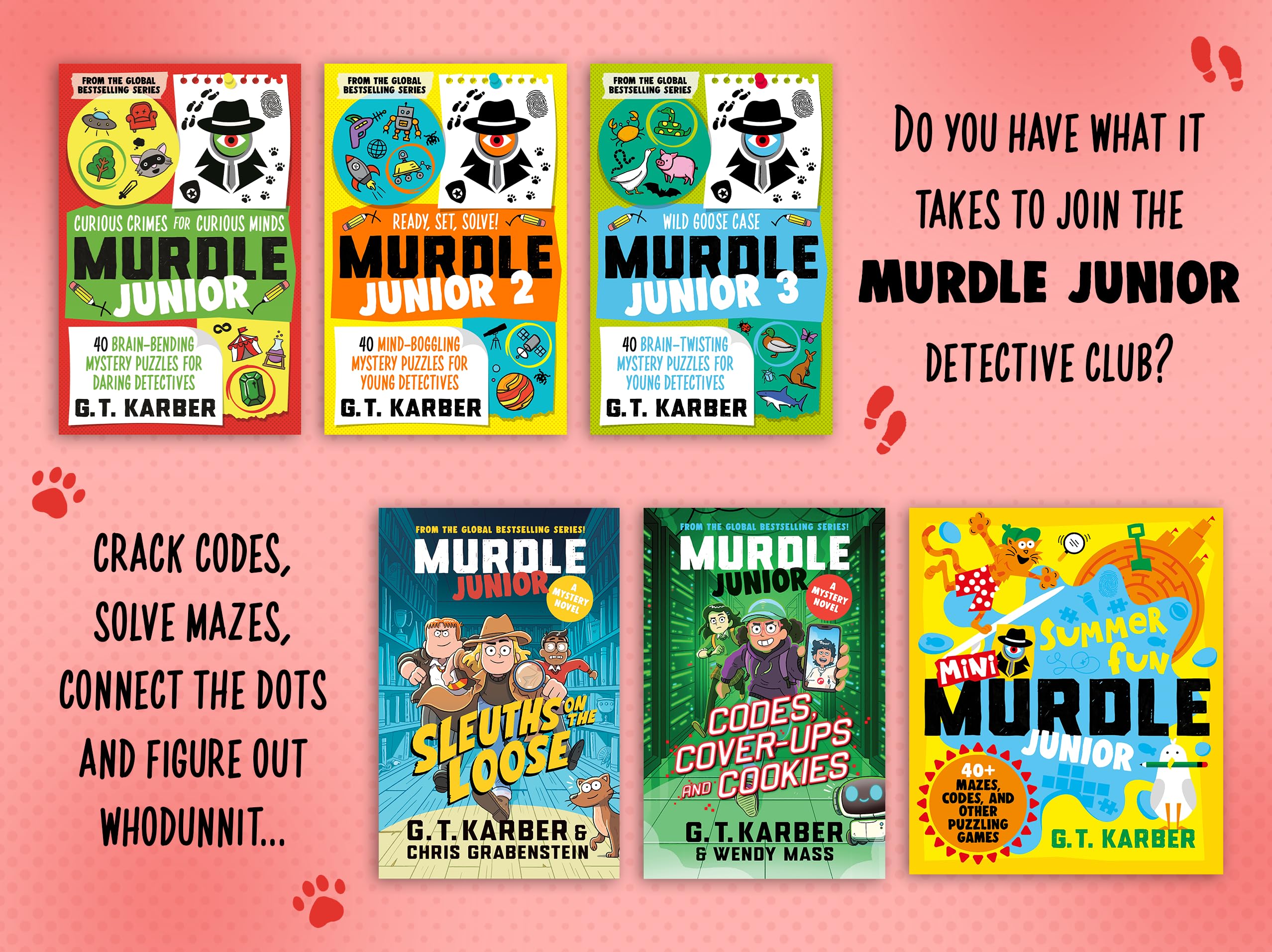 Souvenir Press Mini Murdle Junior: Summer Fun - 40+ Mazes, Codes, Wordsearches & Puzzles 8
