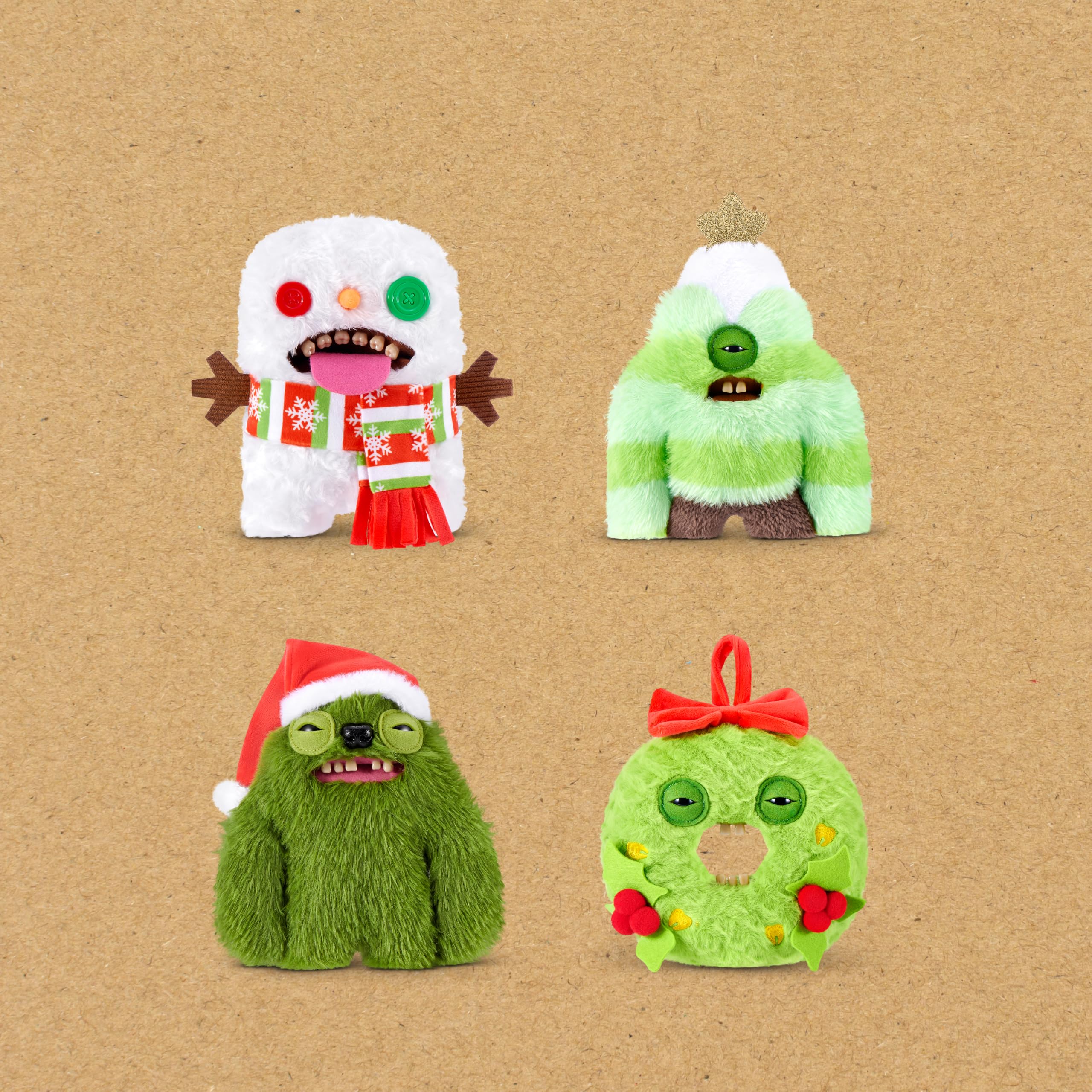 Fuggler Sasquinch Festive Fuggs Series 2 Plush Doll - 9 Inch | Polyester | Unisex Children 5