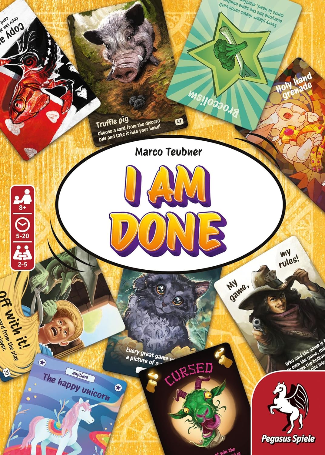 Pegasus Spiele I am Done Card Game