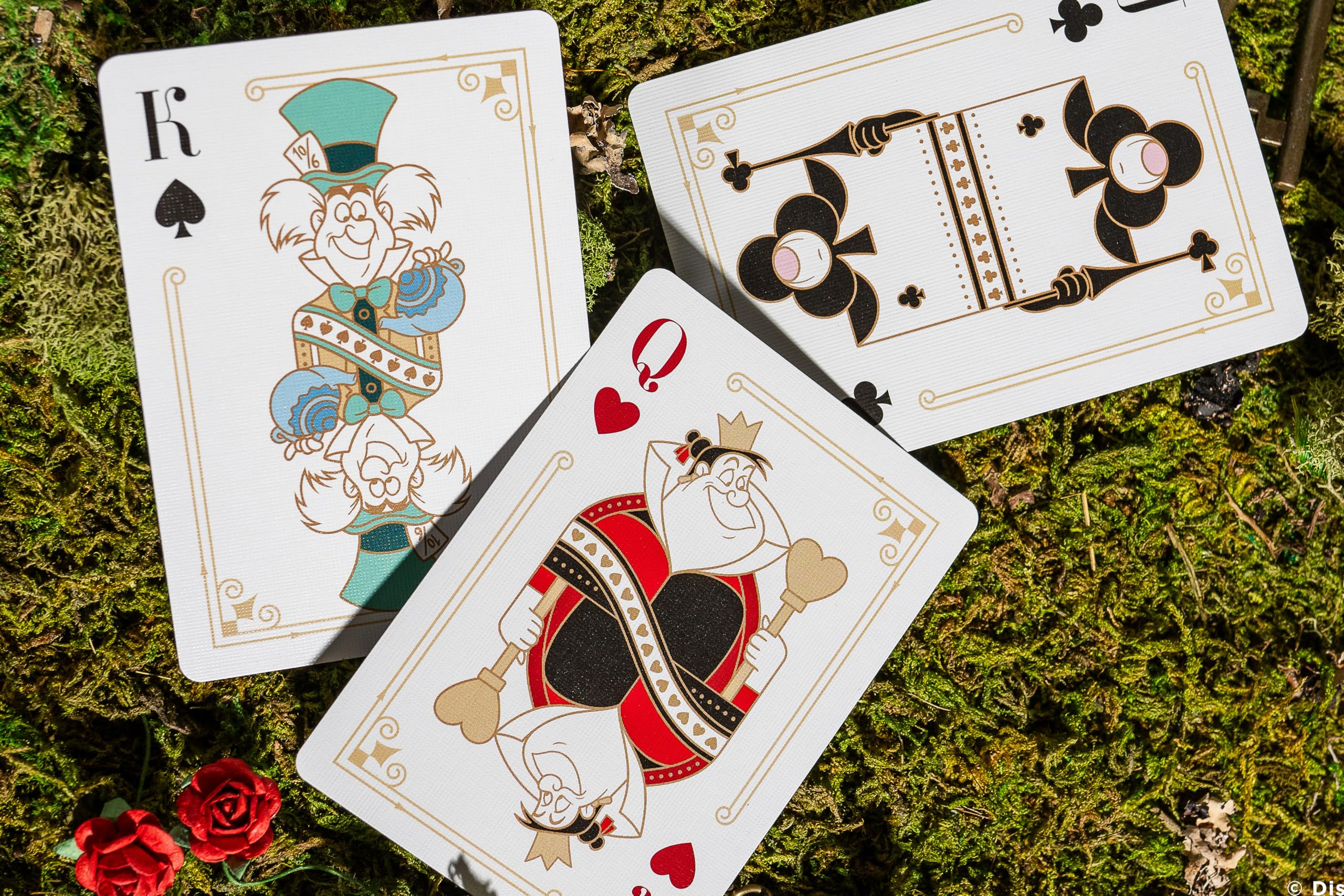 Bicycle Disney Alice in Wonderland Playing Cards - Custom Court Cards | Air Cushion Finish | Made in USA 9