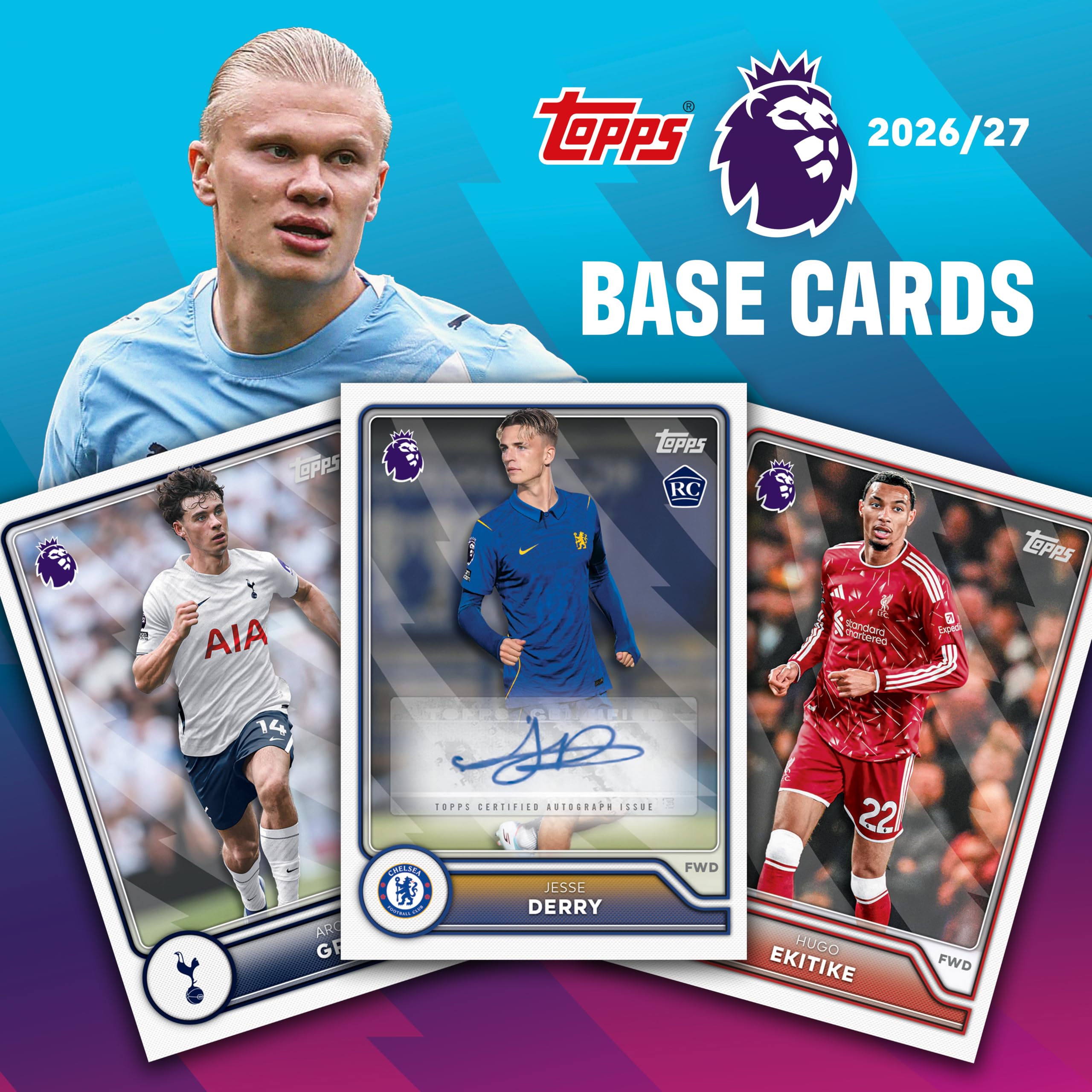 Topps Flagship Premier League 2026/27 Trading Cards - Value Box | 60 Cards | Official Licensed Product 4