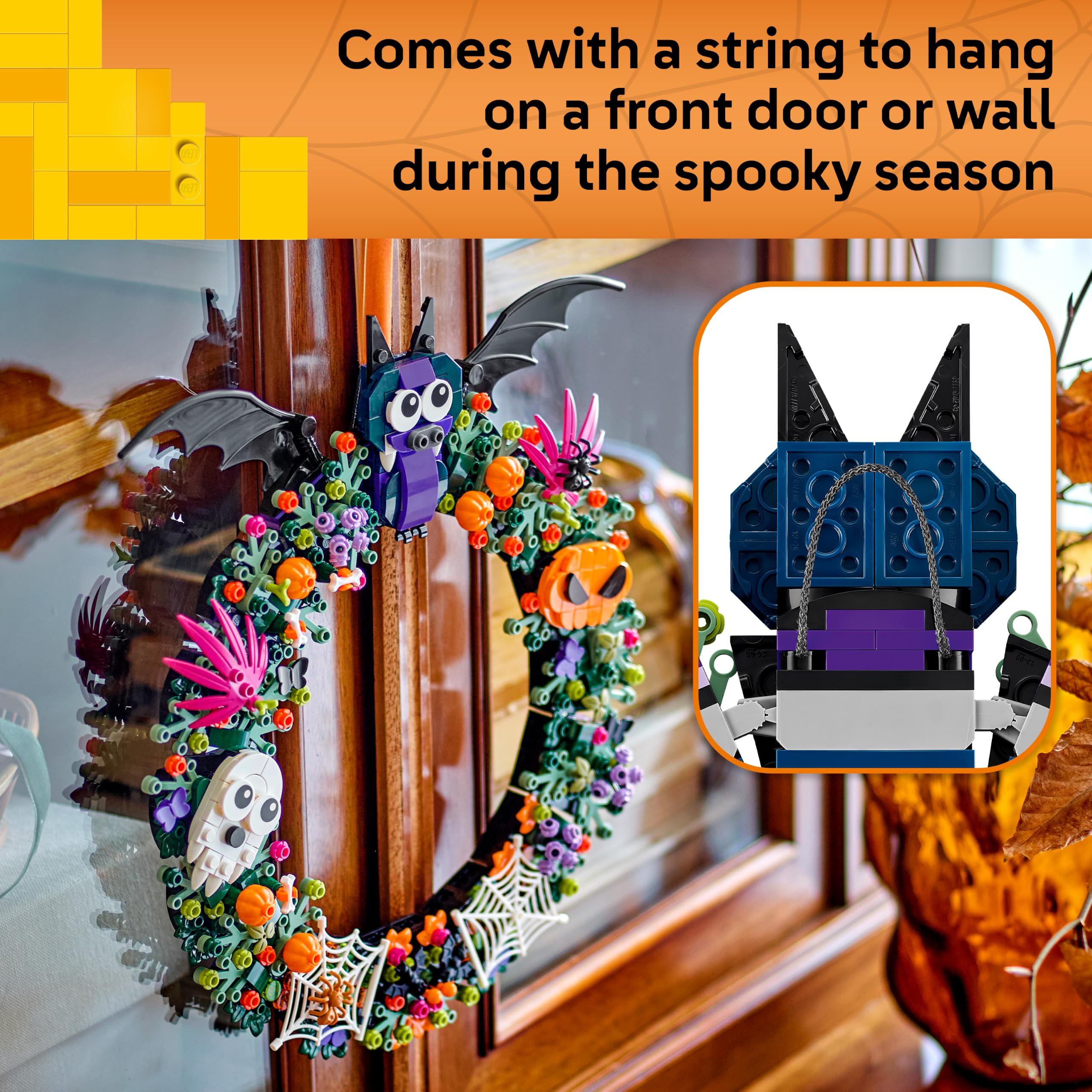 LEGO Halloween Wreath Building Set - Multicolor, 12+ Years 5