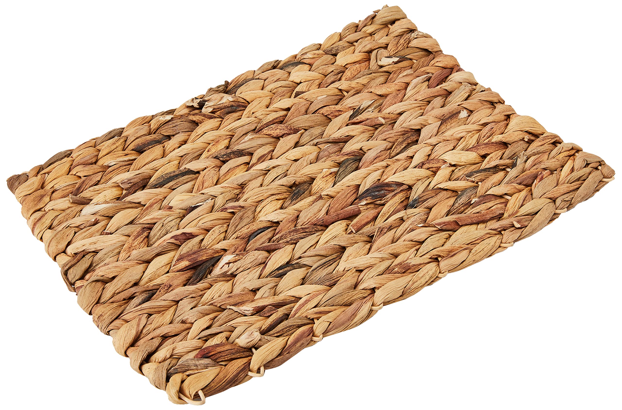 Rosewood Naturals Chill 'n' Chew Mat - Natural Water Hyacinth & Rattan | 33cm x 24cm