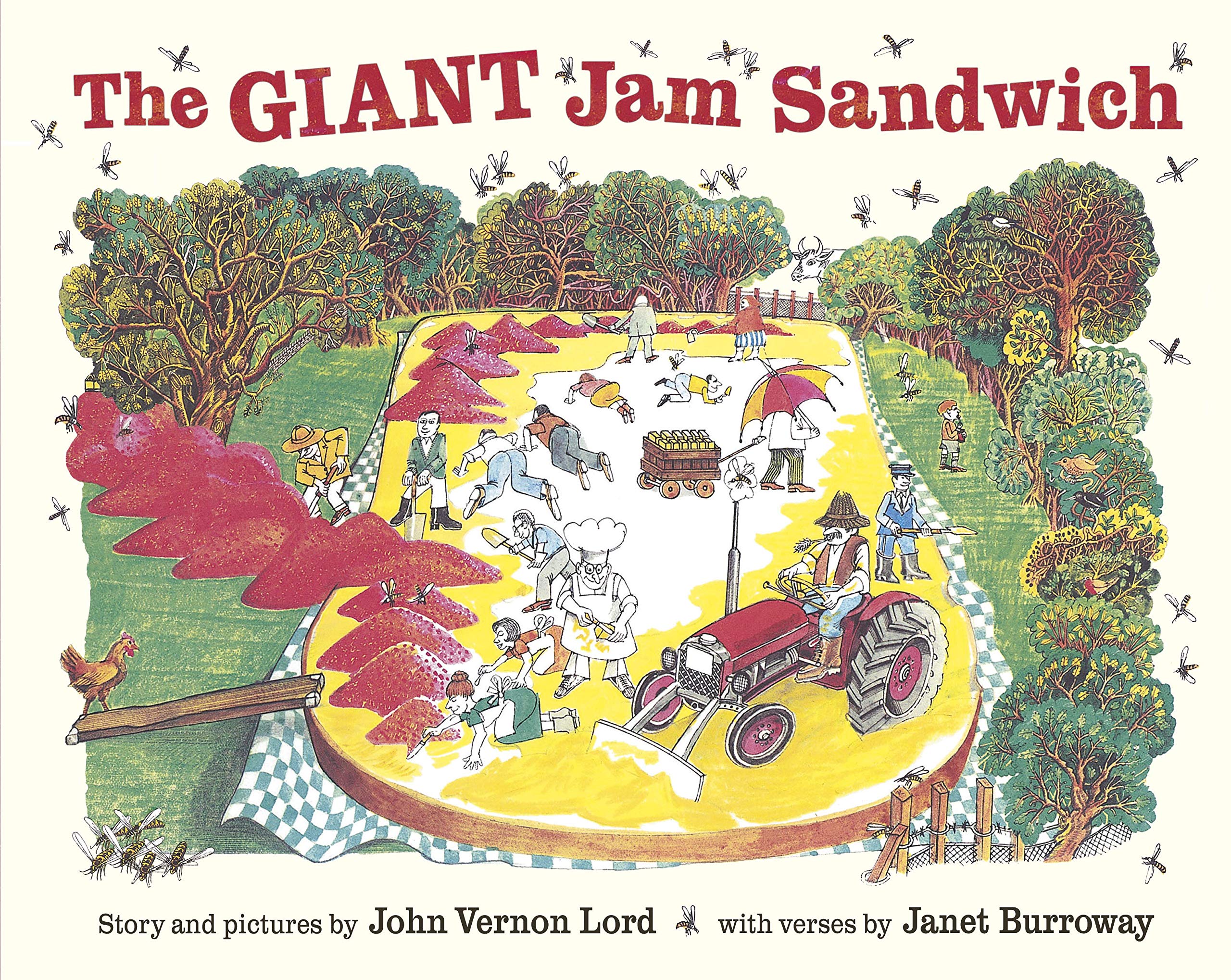 Red Fox Picture Books The Giant Jam Sandwich - Children's Cookery Book | Paperback | 32 Pages 1