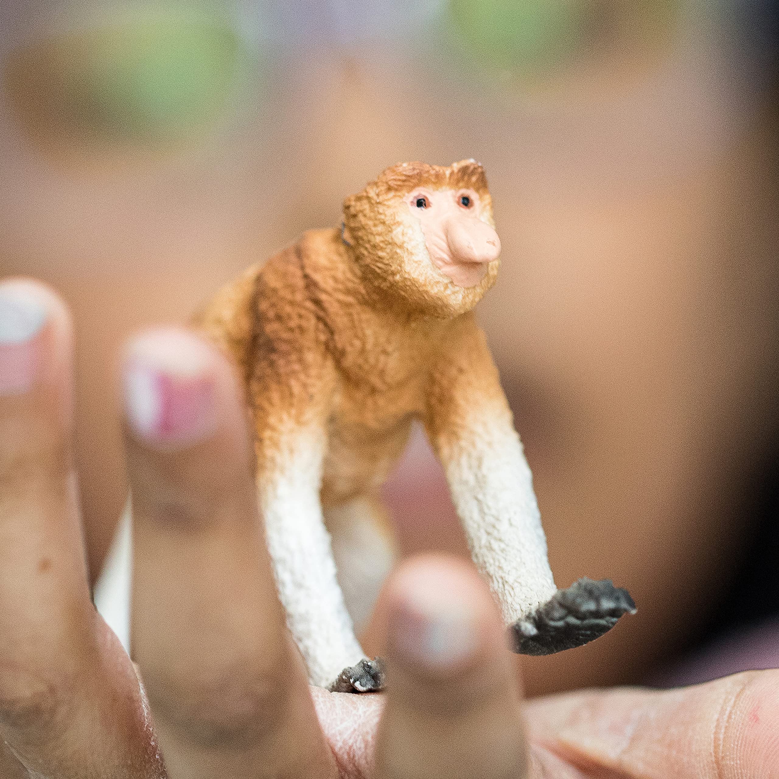 SCHLEICH Proboscis Monkey - Detailed Wildlife Figurine for Kids 3-8 Years 10