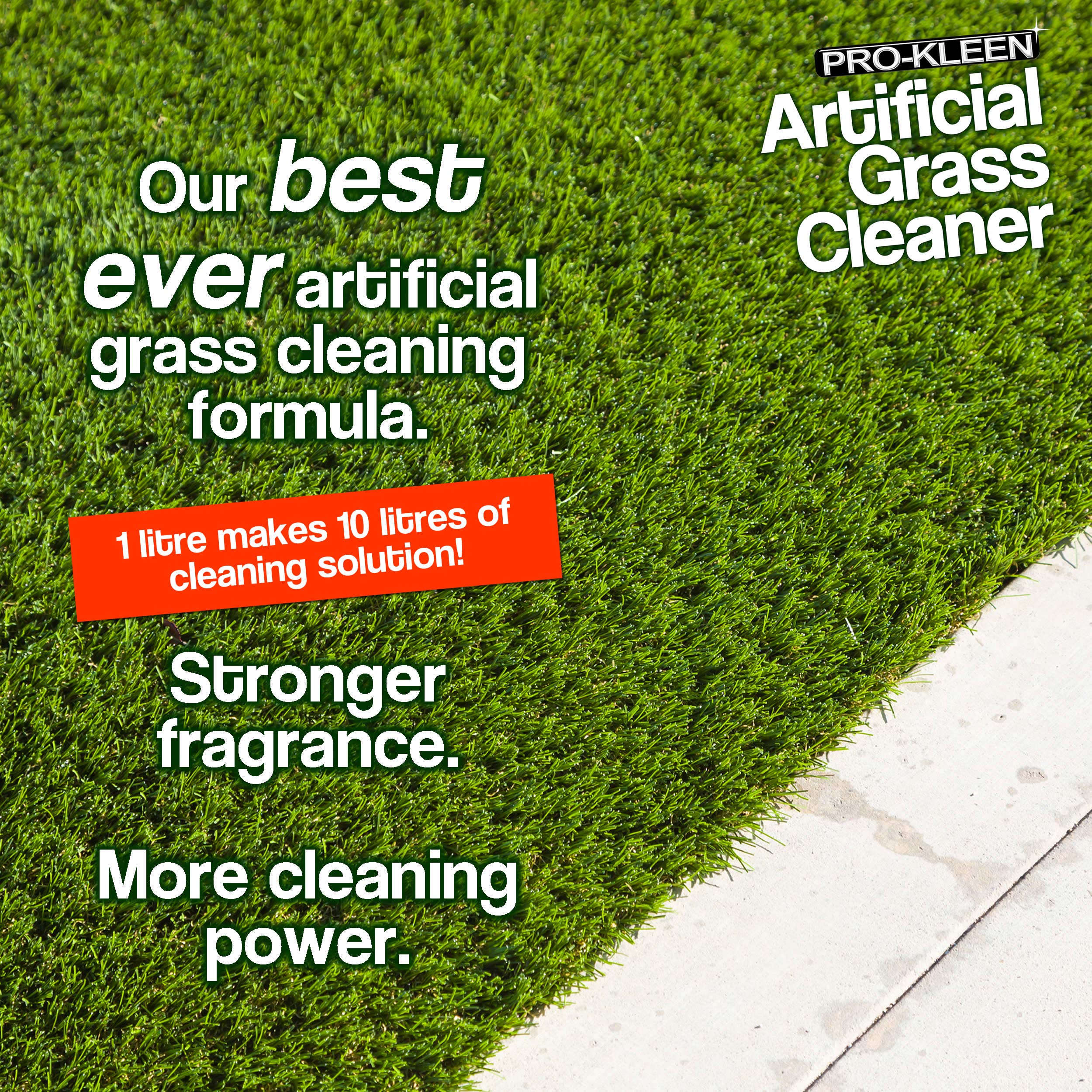Pro-Kleen Artificial Grass Cleaner - Eliminates Dog Urine Odour | 1L Liquid | Concentrated
