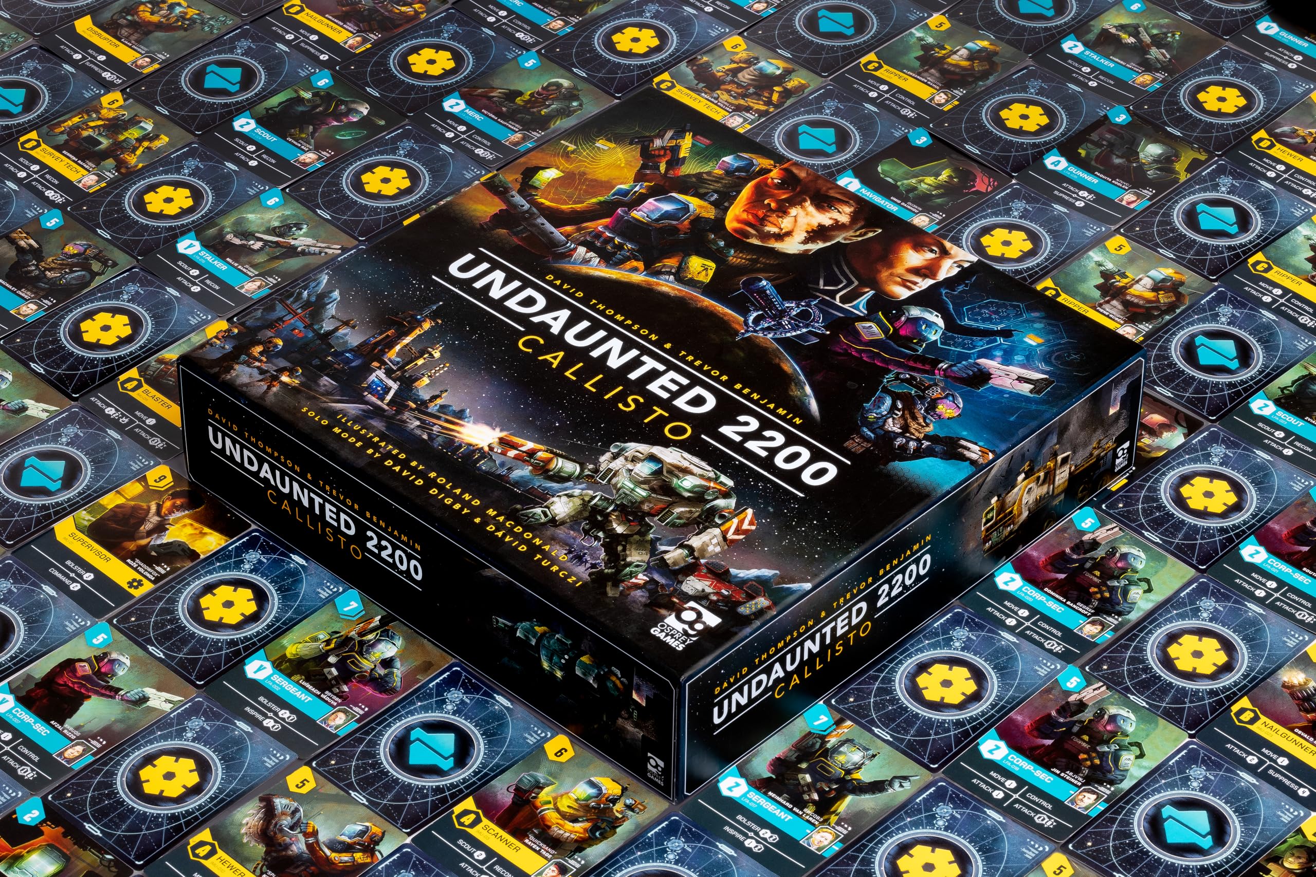 Undaunted 2200: Callisto Board Game - Sci-Fi Strategy, 1-4 Players, 45-60 Min Playtime 8
