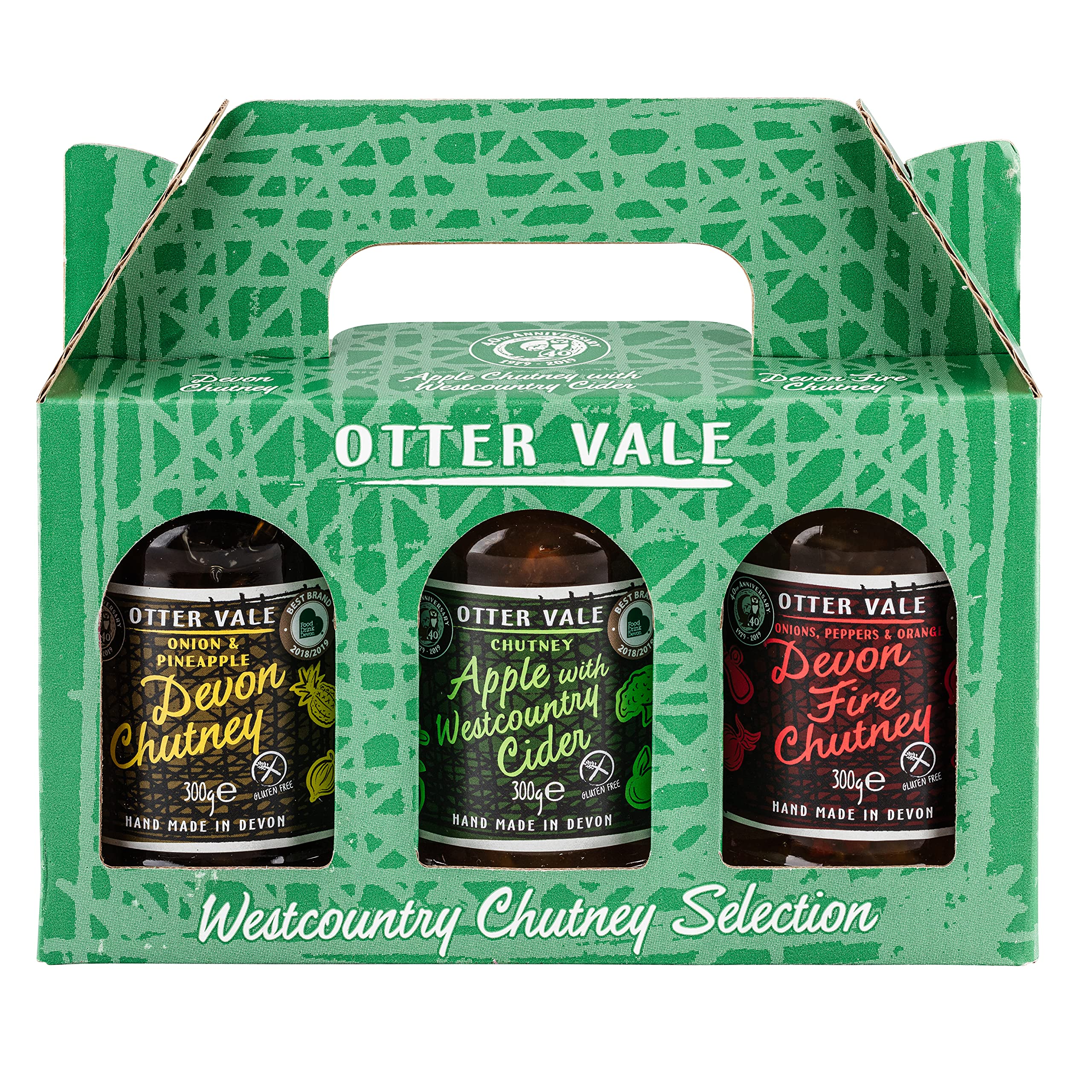 Otter Vale Westcountry Chutney Gift Pack - Three Award-Winning Chutneys 4