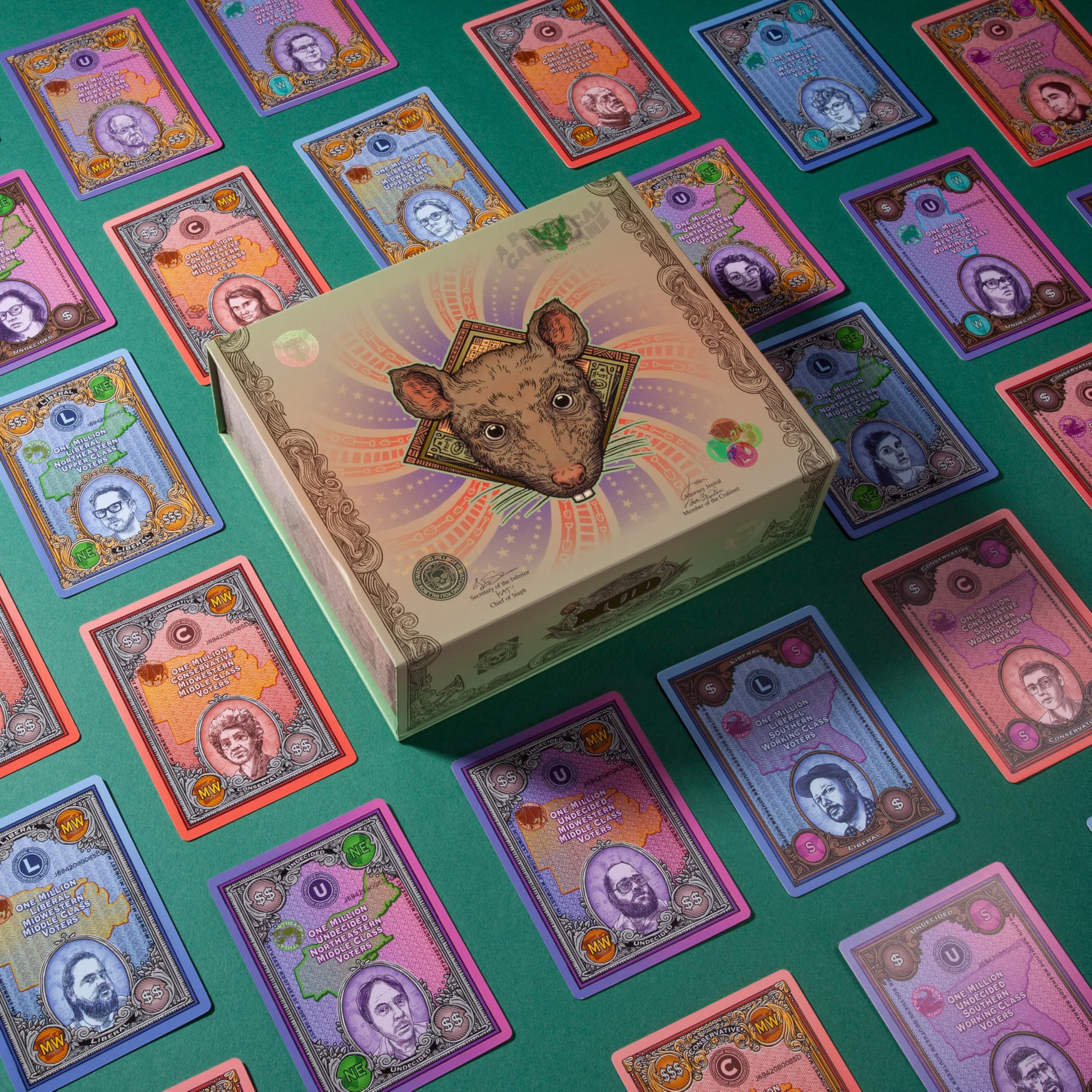 Pillbox Games MUD Board Game | Ages 14+ | 2-6 Players | 20-40 Min Playtime 4