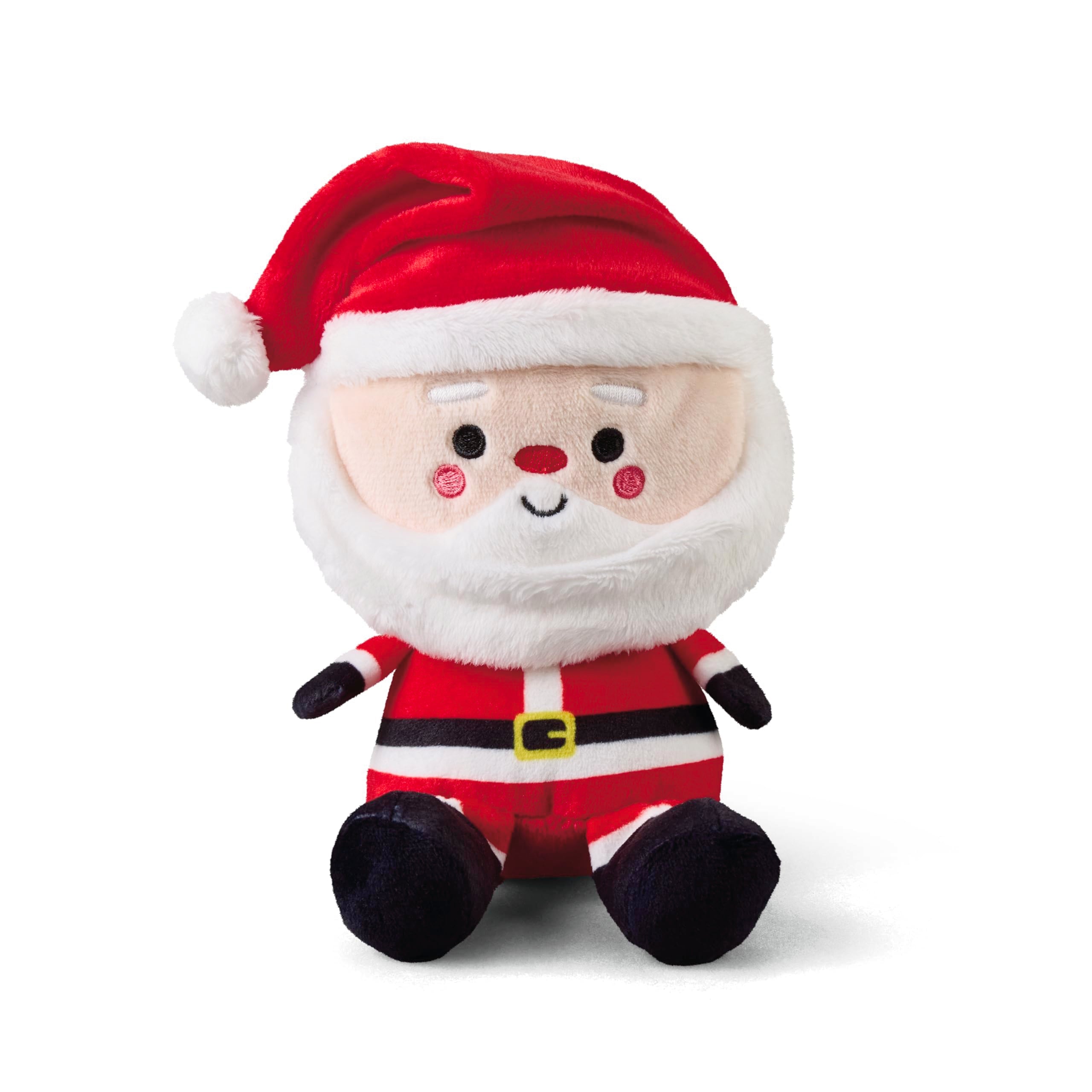 Hallmark Better Together Santa and Reindeer Plush Pair - Magnetic Soft Toy Set 3