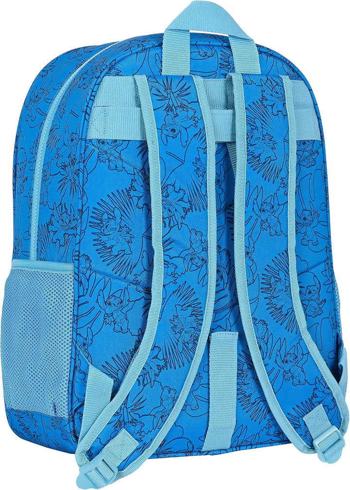 Safta Lilo & Stitch Children's School Backpack (C. Blue)