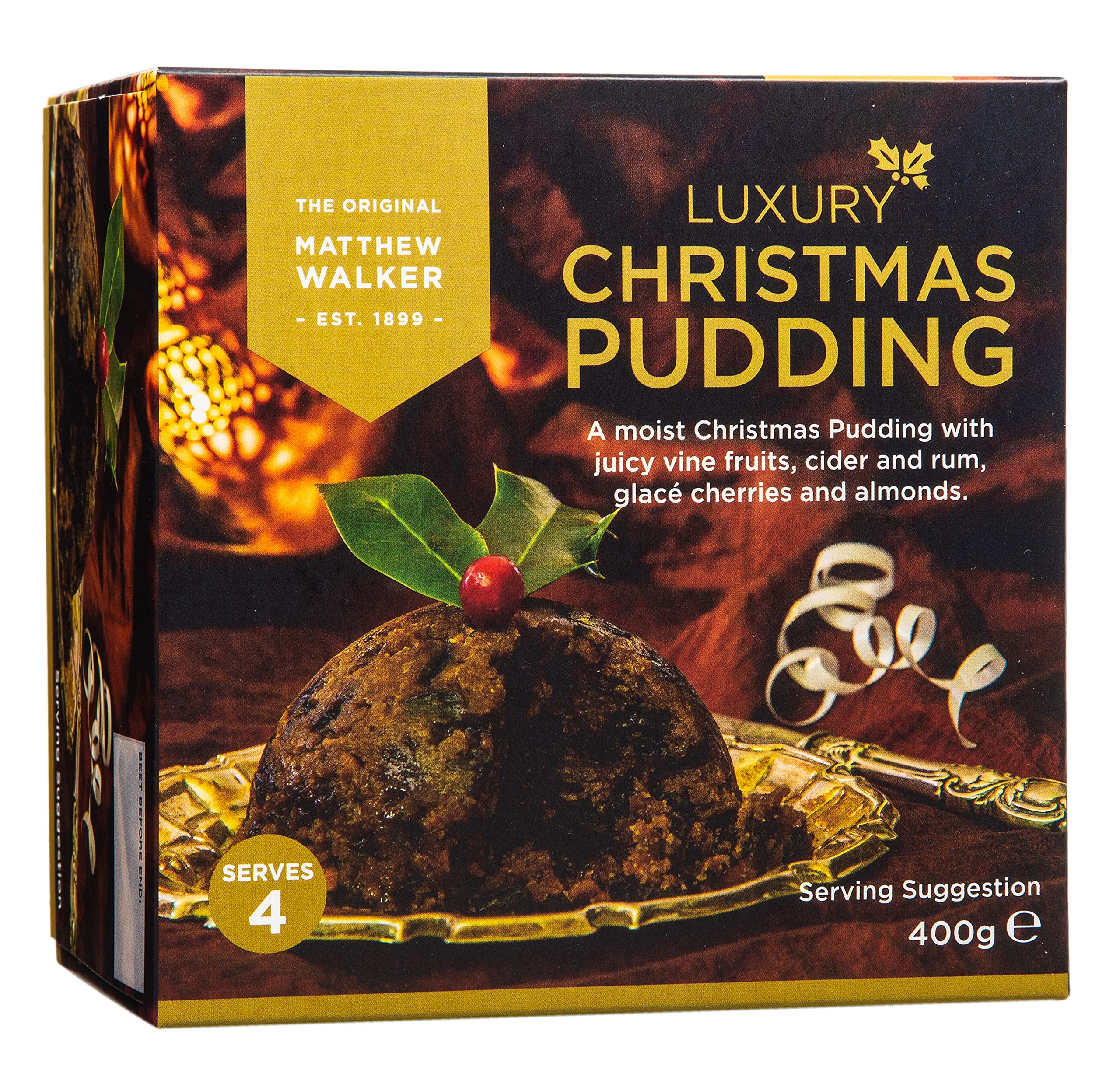 Matthew Walker - Luxury Christmas Pudding 400g 8