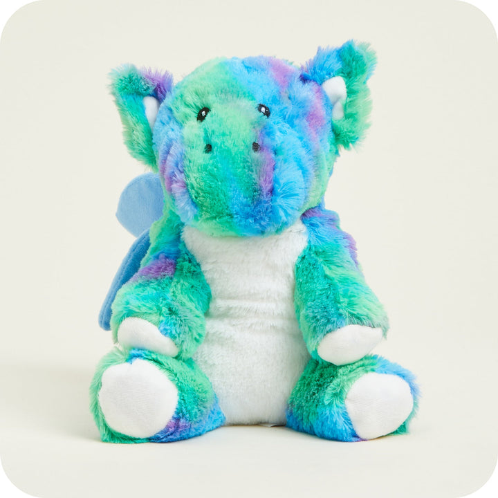 Warmies 13'' Rainbow Dragon - Fully Heatable Cuddly Toy scented with French Lavender