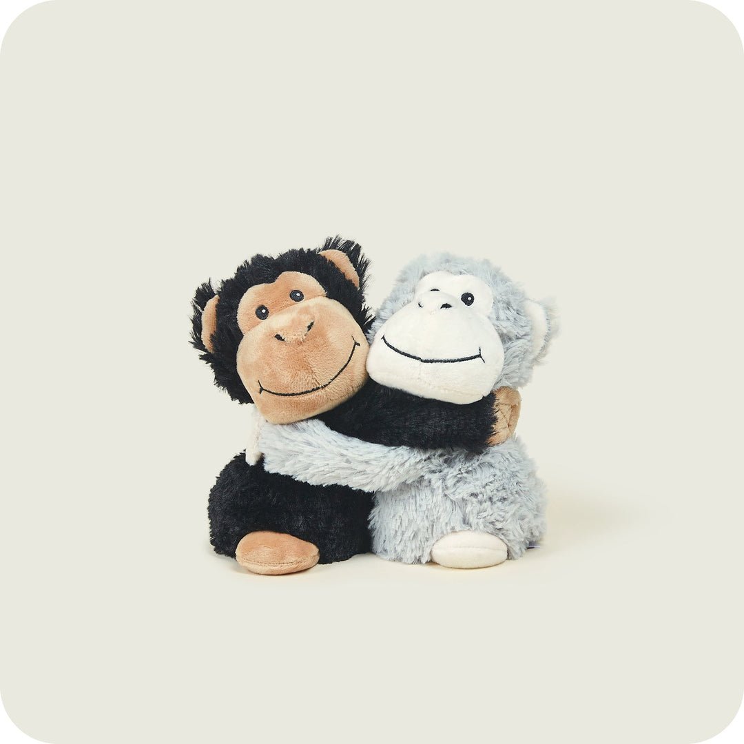 Warmies 9'' Warm Hugs Monkeys - Fully Heatable Soft Toy Scented with French Lavender